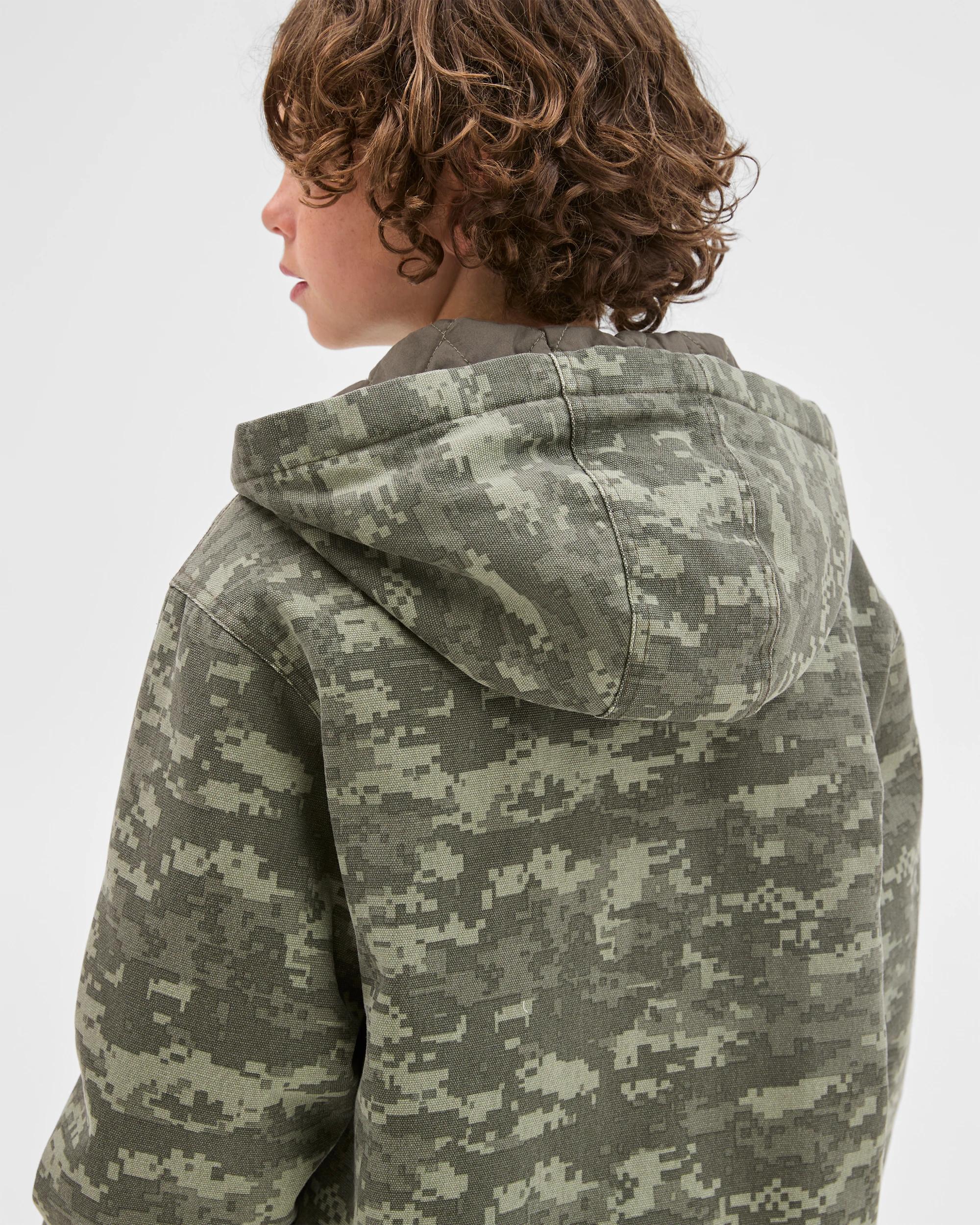 6 Target Kids Australian Cotton Canvas Bomber Jacket CAMO, 6 of 8