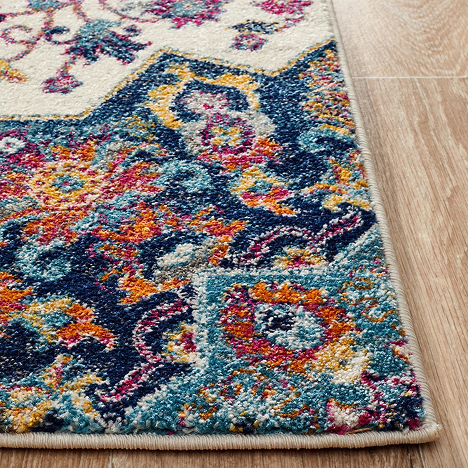 3 Common Ground Rugs Gallery 867 300x80cm Runner - Medium Pet Friendly Rug - Multi, 3 of 7