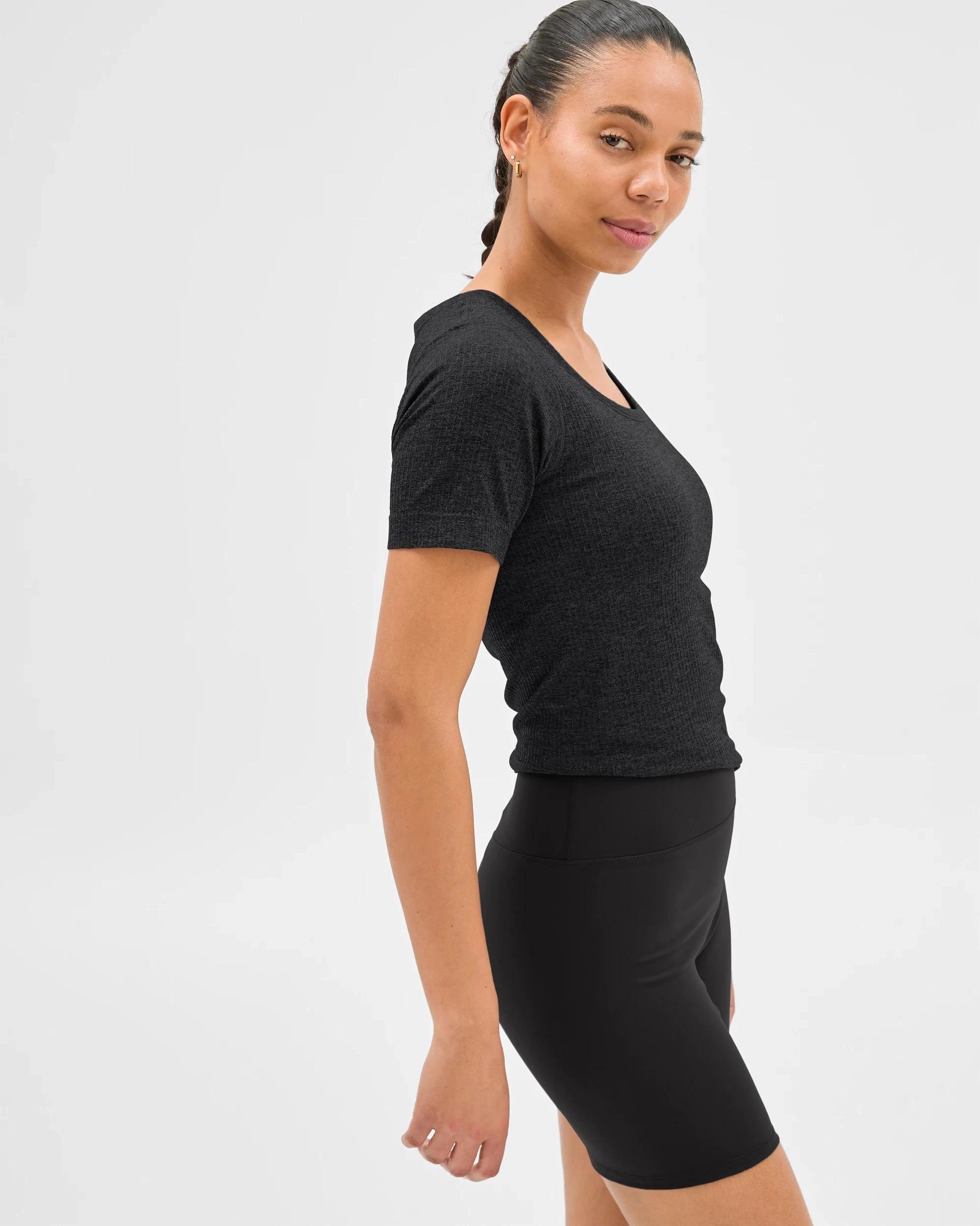 3 Target Studio Soft Yoga Bike Shorts BLACK, 3 of 7