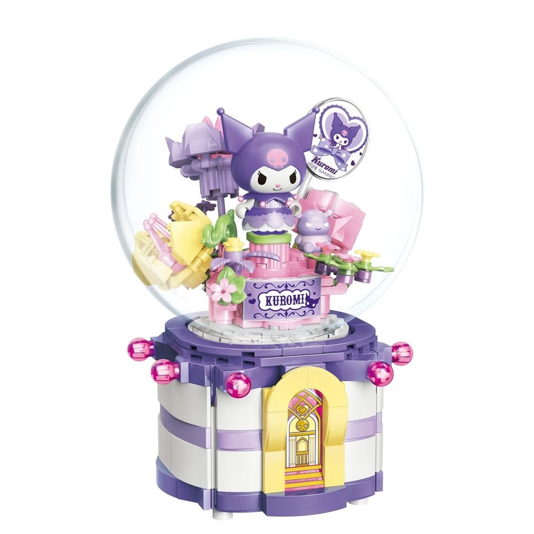 2 328 Piece Keepplay Sanrio Hello Kitty Kuromi Sugar Bomb Music Box, 2 of 5
