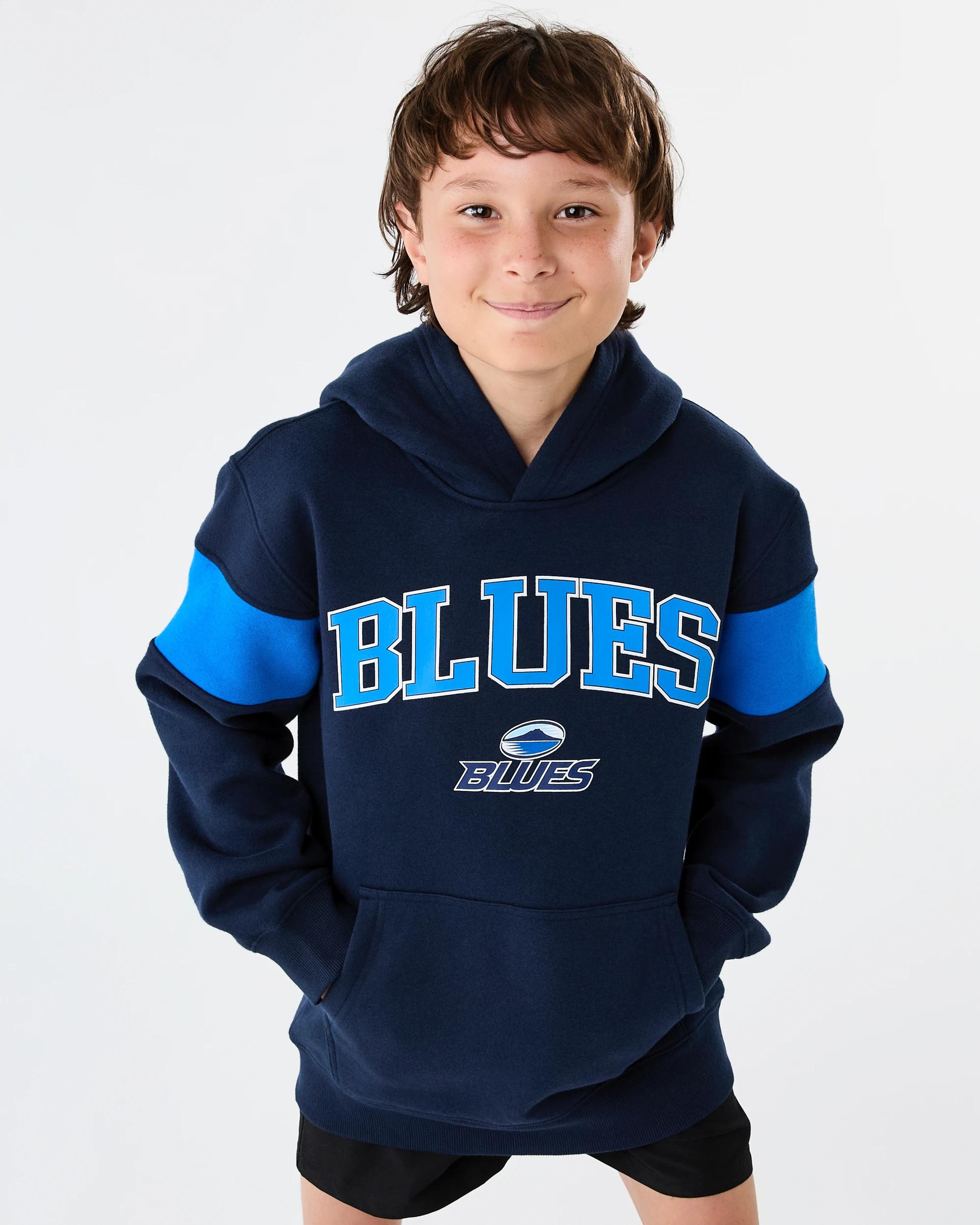 8 Official Super Rugby Youth Hoodie Blues, 8 of 8