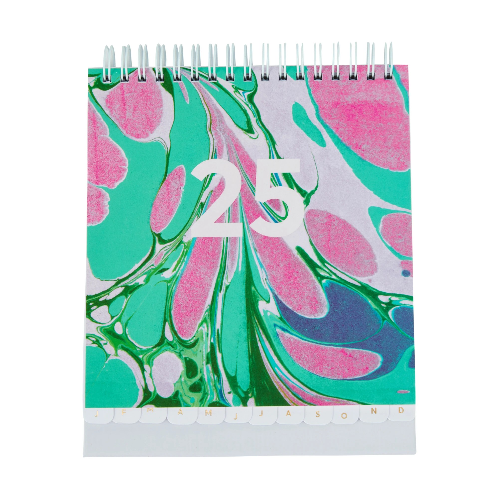 1 2025 Desk Calendar - Swirl, 1 of 5