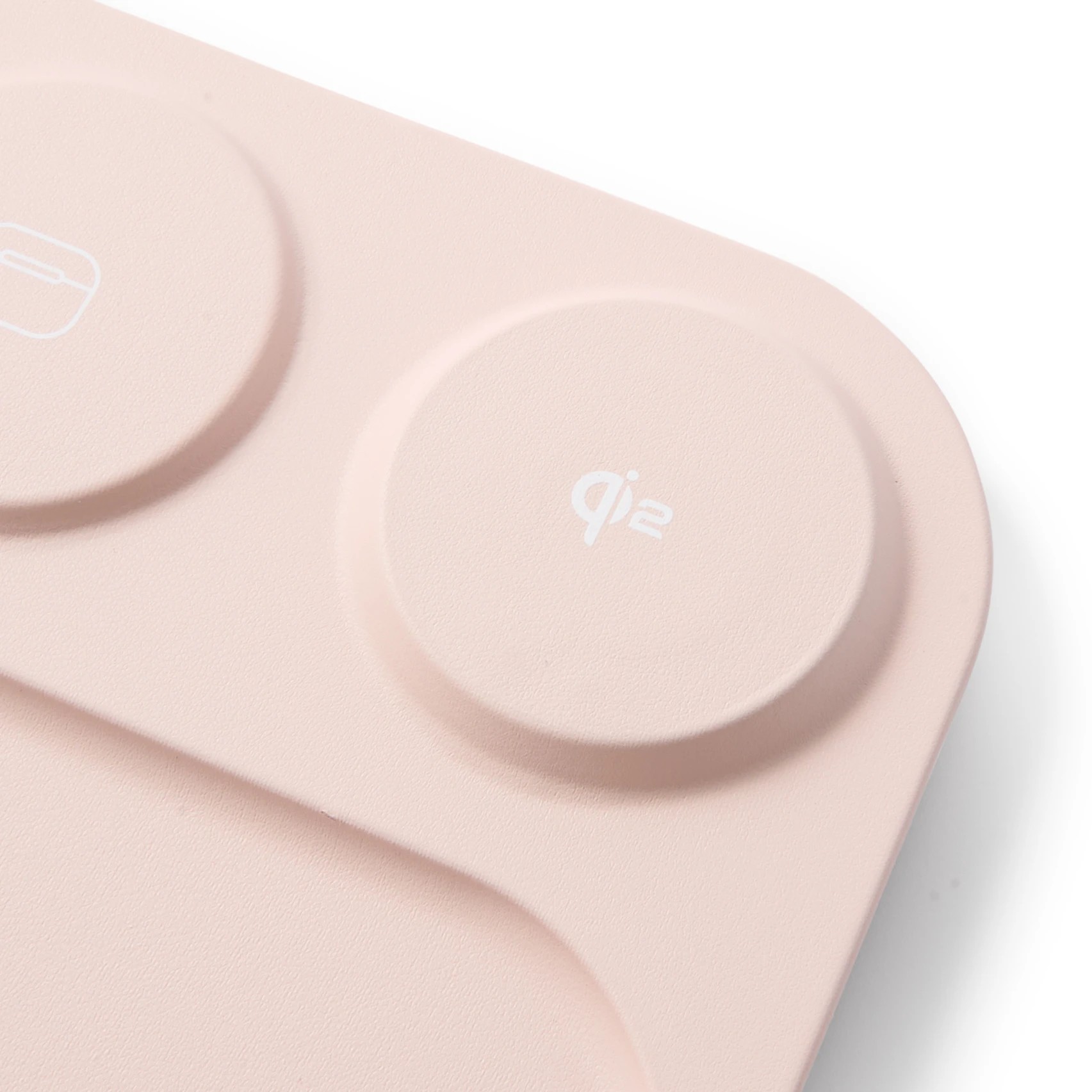 4 3-in-1 Wireless Charger Tray - Beige, 4 of 8