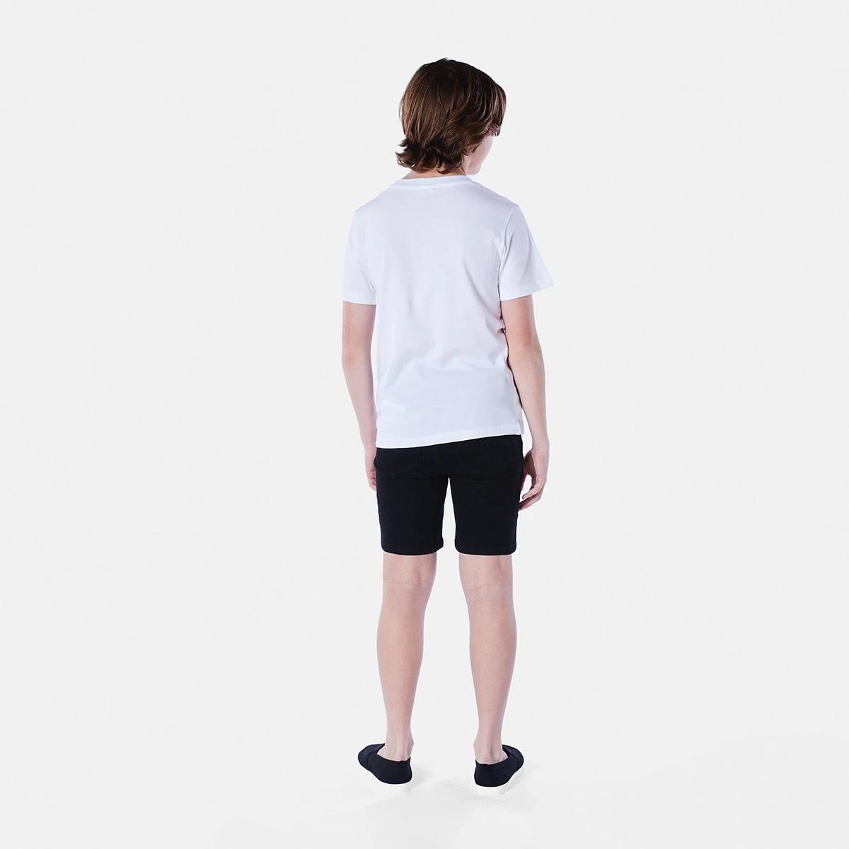 5 Short Sleeve Plain T-shirt White, 5 of 7