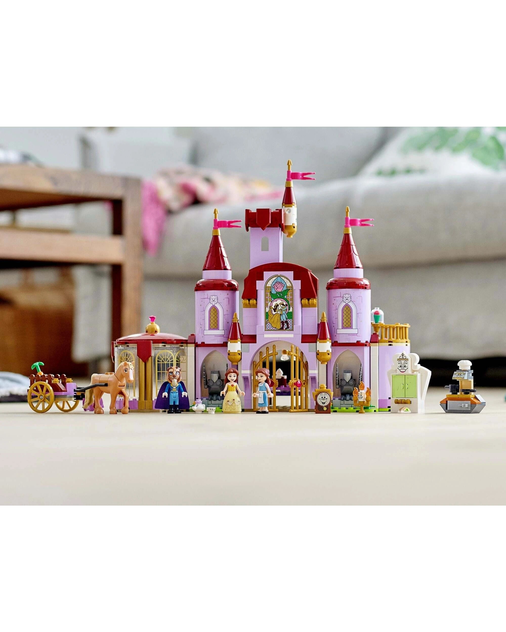 4 LEGO 43196 Belle & Beast's Castle - Disney Princess Building Toy, 4 of 5