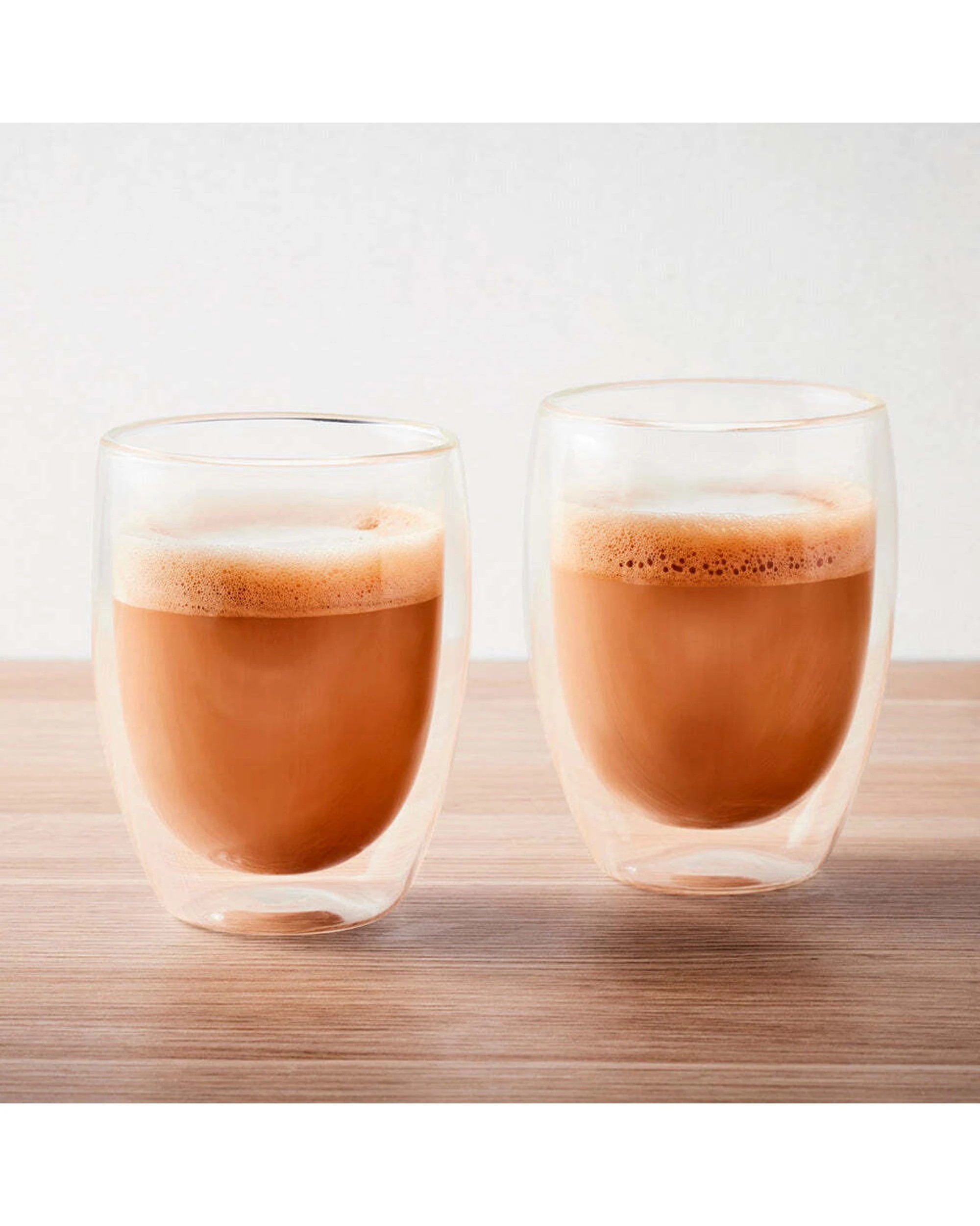 2 Maxwell & Williams 8pc Blend Double Wall Cup Glass Set 350ml Borosilicate - Clear, 2 of 3