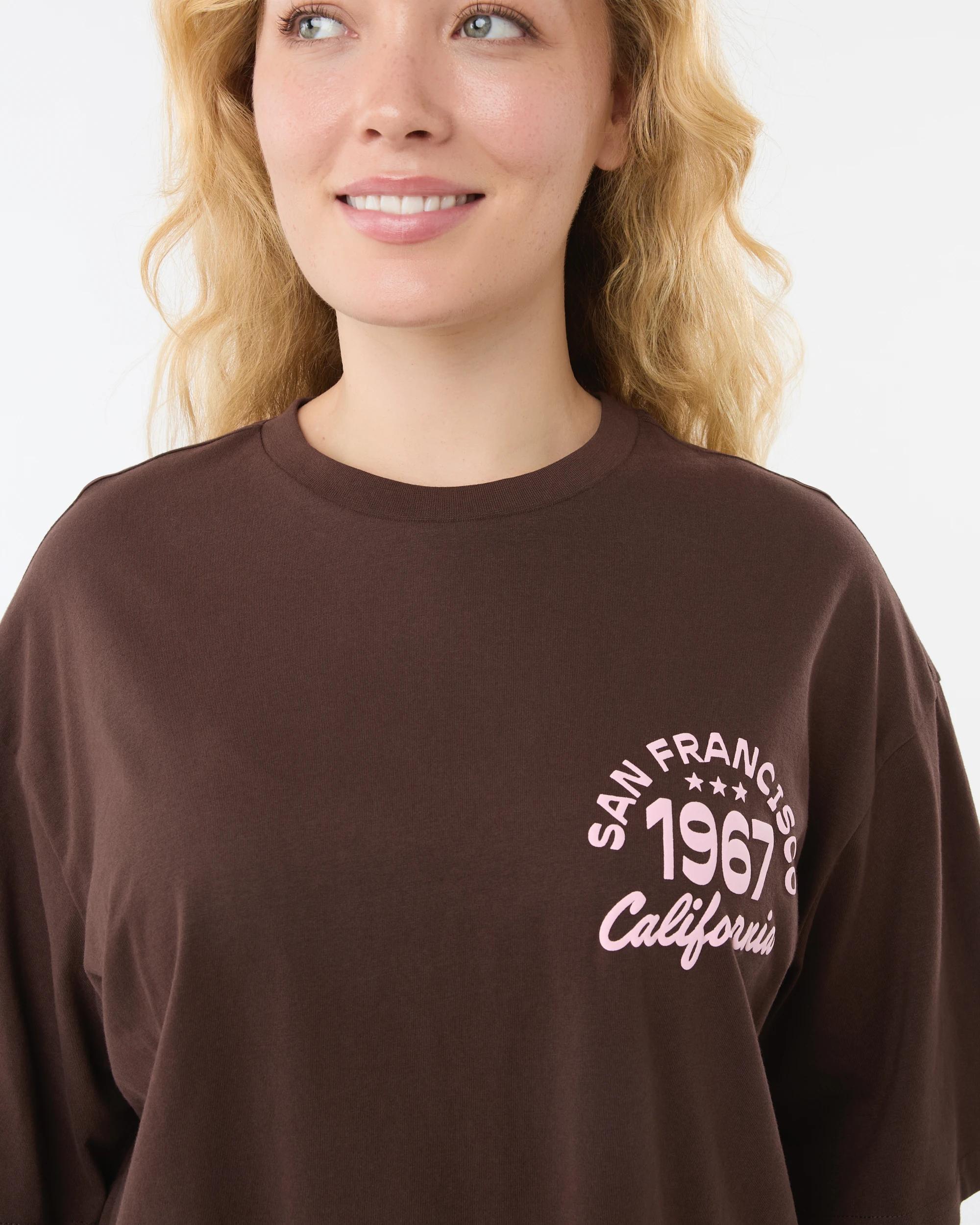 3 Short Sleeve Oversized Chopped Print T-shirt 1967, 3 of 7