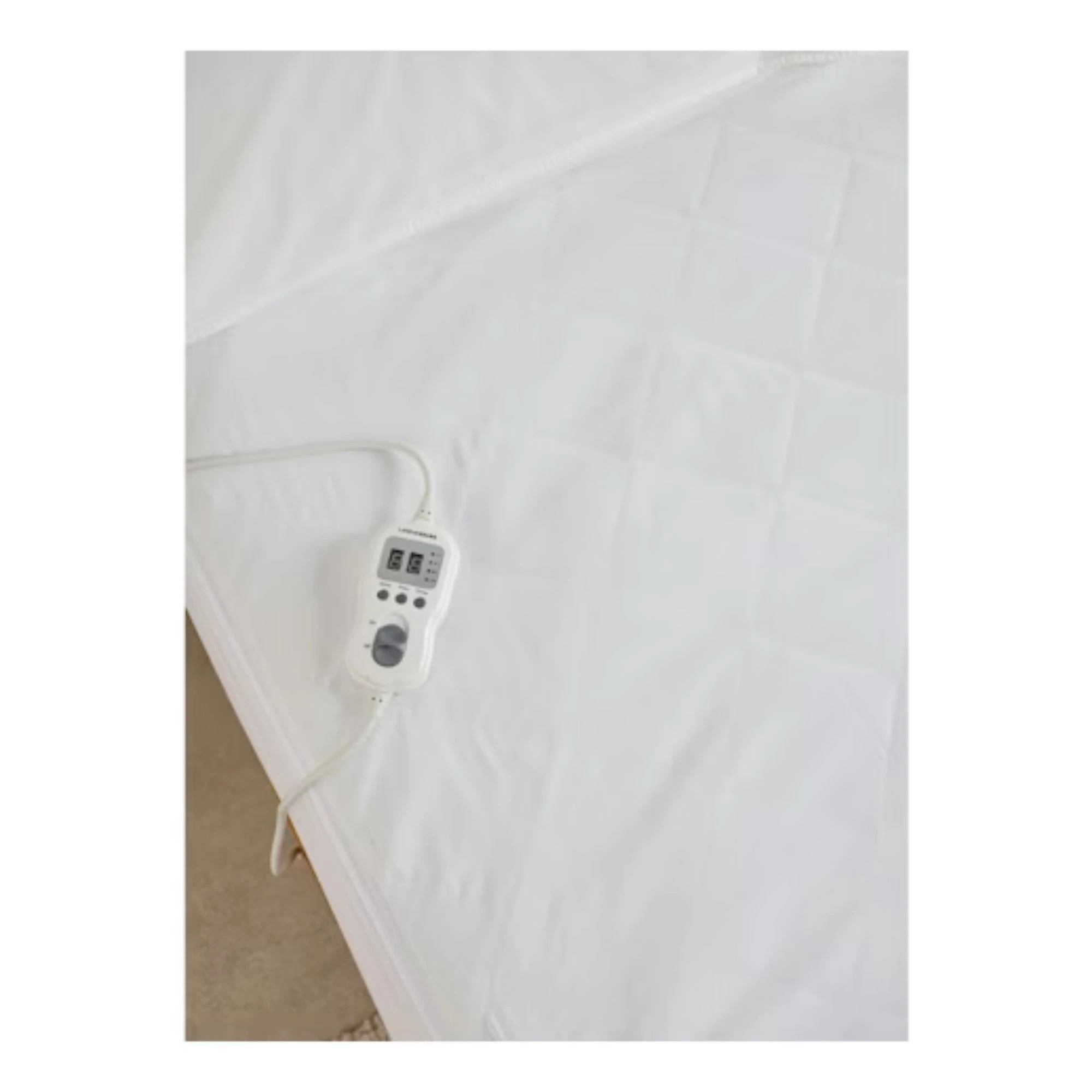 3 Linen House Multizone Quilted Electric Blanket - King - Beige, 3 of 4