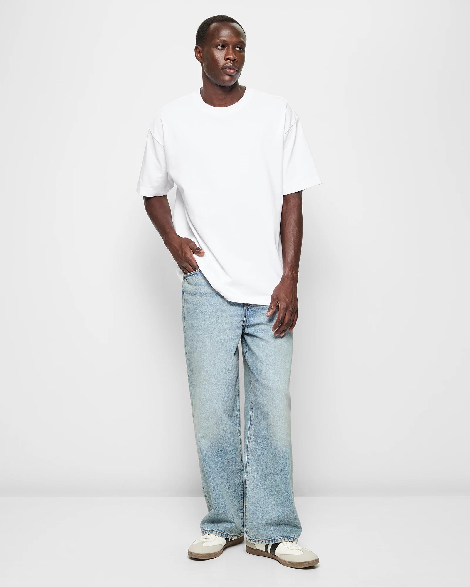 2 Super Loose Denim Jeans - Commons BLUE WASH, 2 of 6