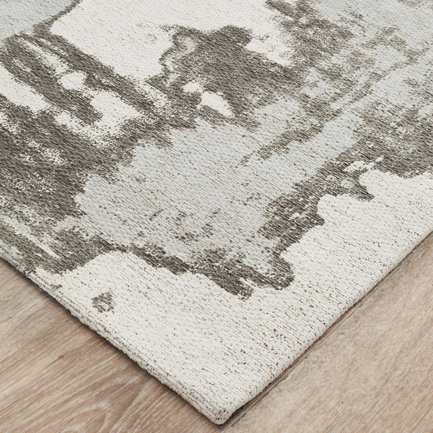 3 Common Ground Rugs Camellia 11 400x300cm - Extra Extra Large Handmade Floor Rug - Silver, 3 of 7