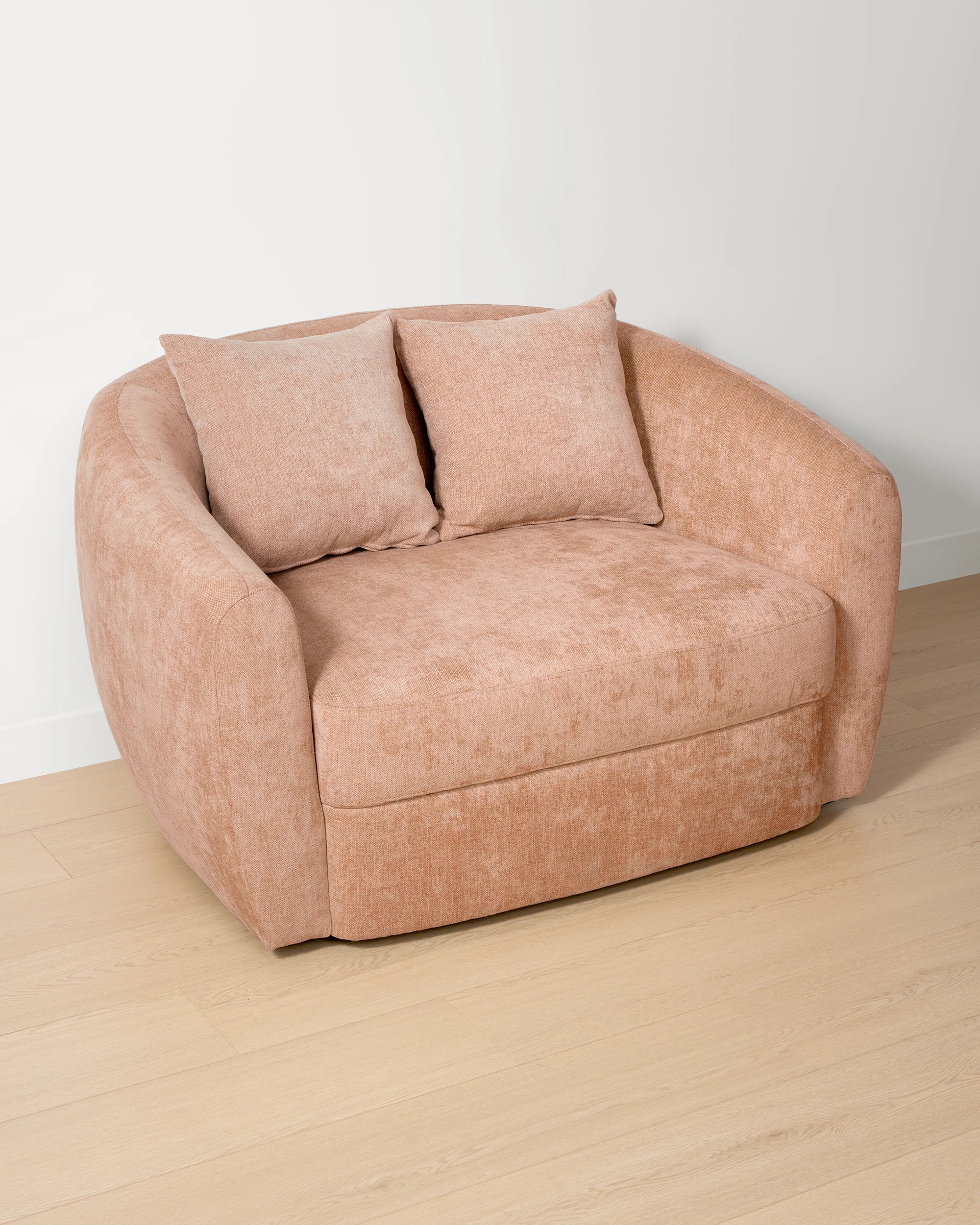 1 Lulu 1.5 Seat Lounge Chair - Pink, 1 of 8