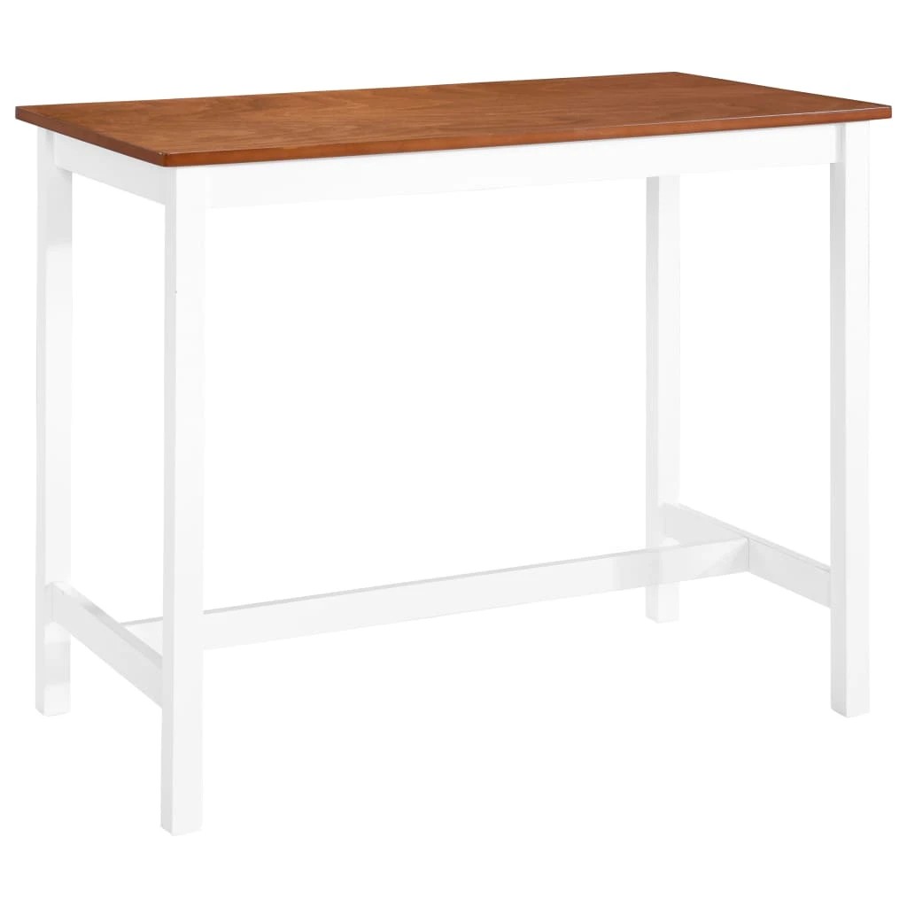 1 Vidaxl Bar Table Table - Brown, 1 of 5