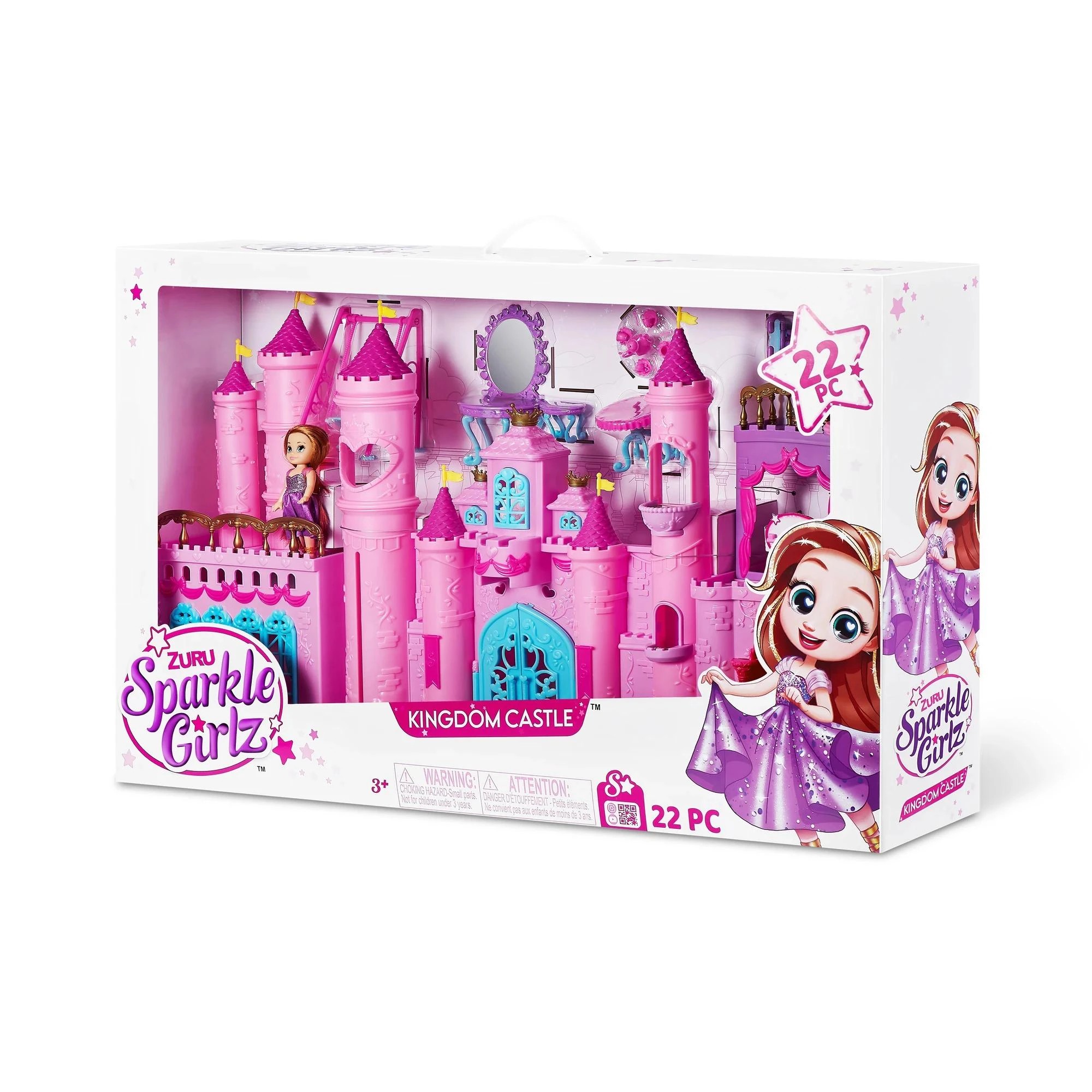 2 Sparkle Girlz Cupcake Kingdom with Doll by ZURU - Pink, 2 of 10