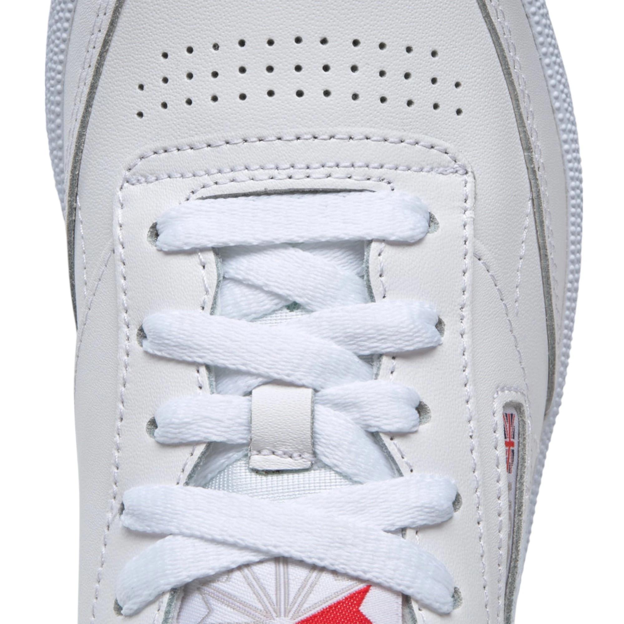 6 Reebok Womens Club C 85 Casual Shoes WHITE/LIGHT GREY/GUM, 6 of 9