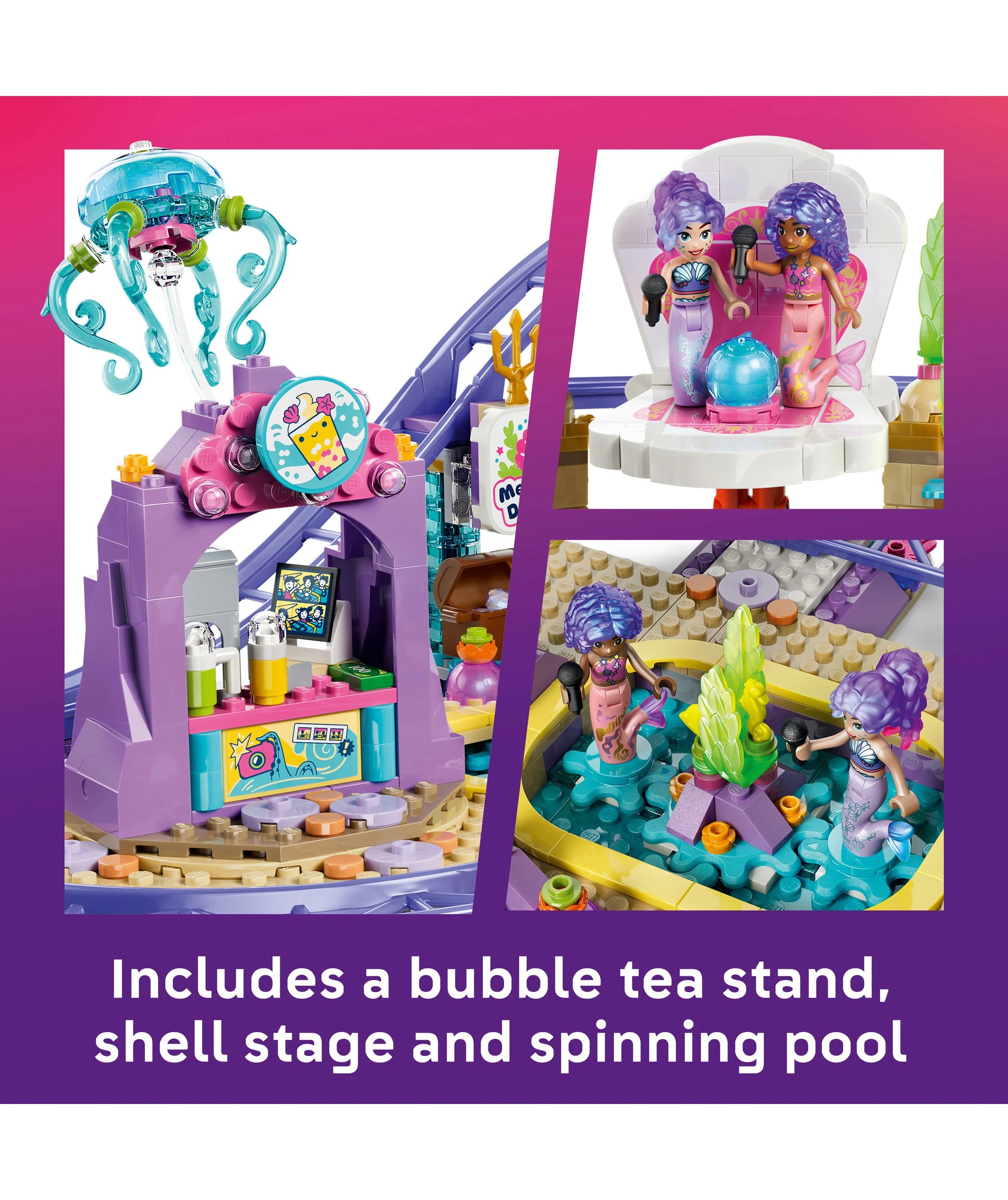 4 LEGO Friends Mermaid Roller Coaster Ride 42703, 4 of 9