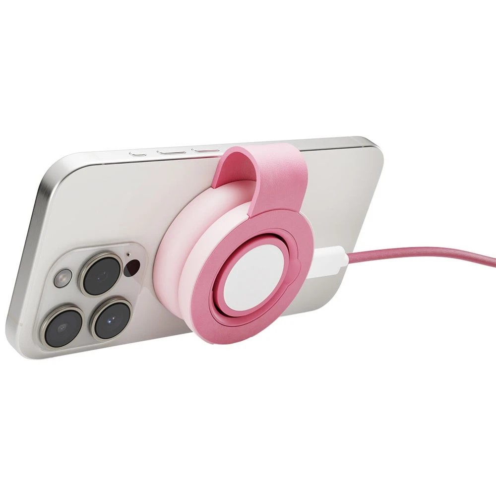 4 TwelveSouth ButterFly SE 2 in 1 Qi2 Wireless Charger Pink, 4 of 8