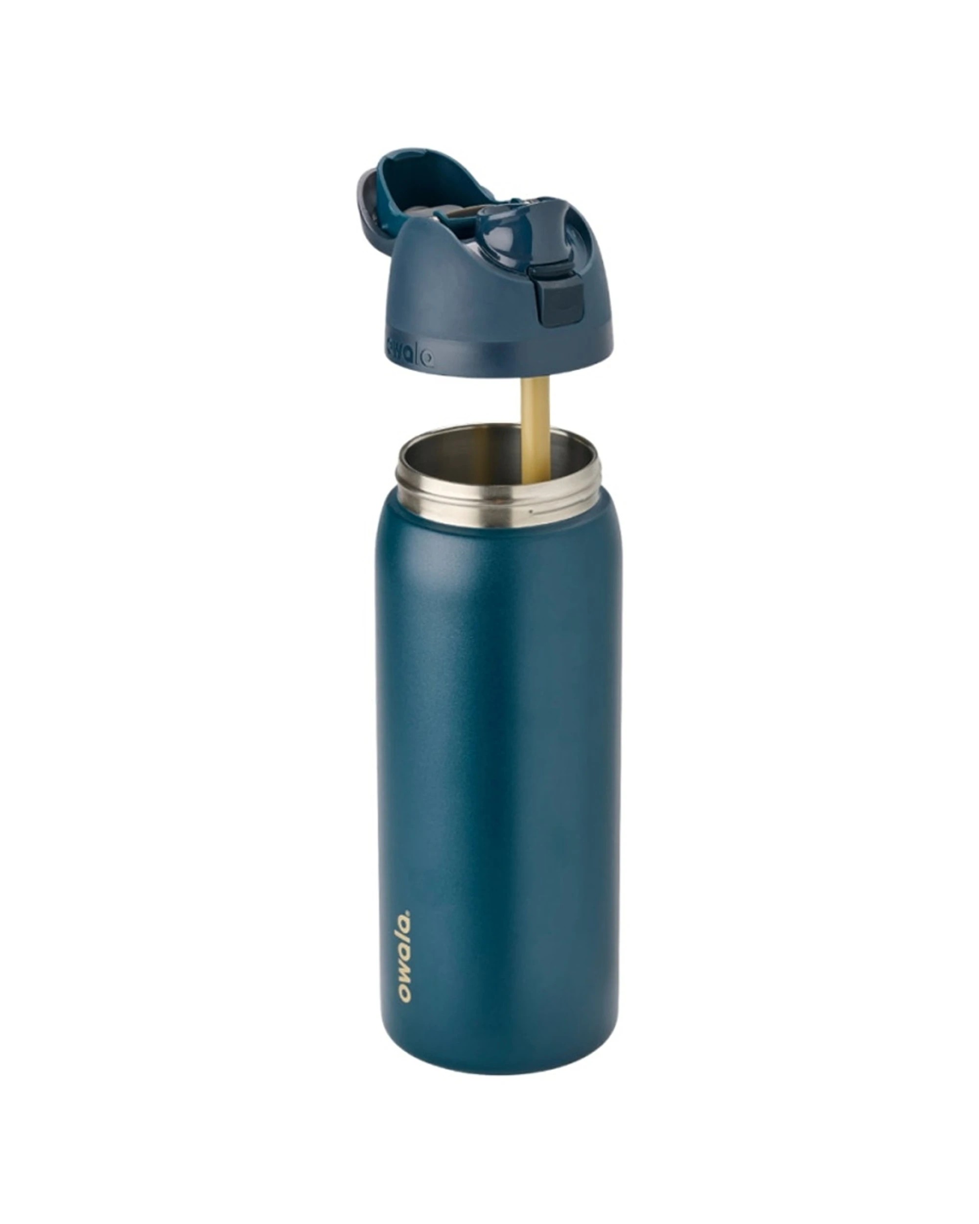 2 Owala FreeSip Stainless Steel Insulated 32oz Water Drink Bottle Winter Nights - Blue, 2 of 5
