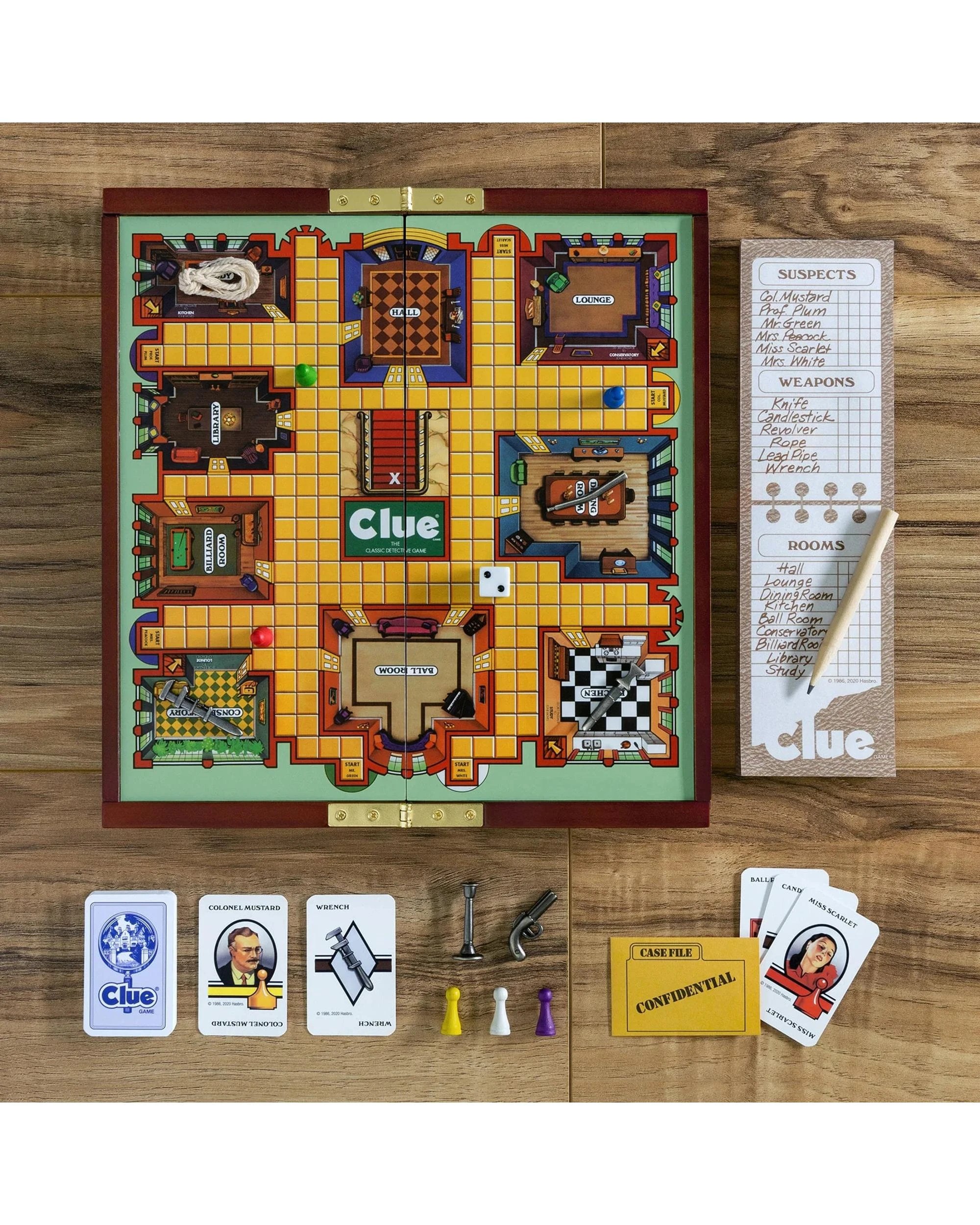 3 Clue Deluxe Travel Edition Board Game, 3 of 4
