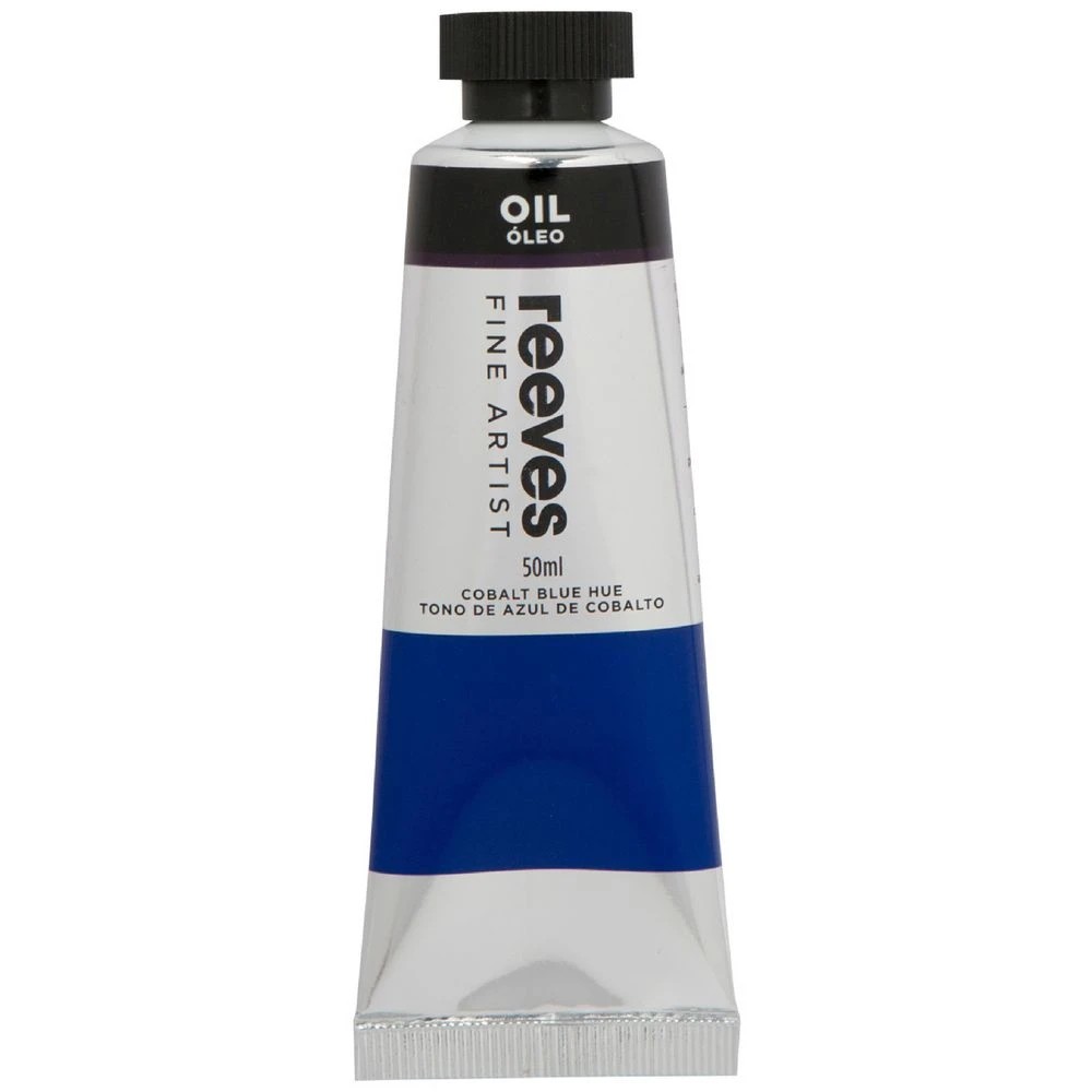 1 Reeves Oil Paint 50mL Cobalt Blue Hue, 1 of 1