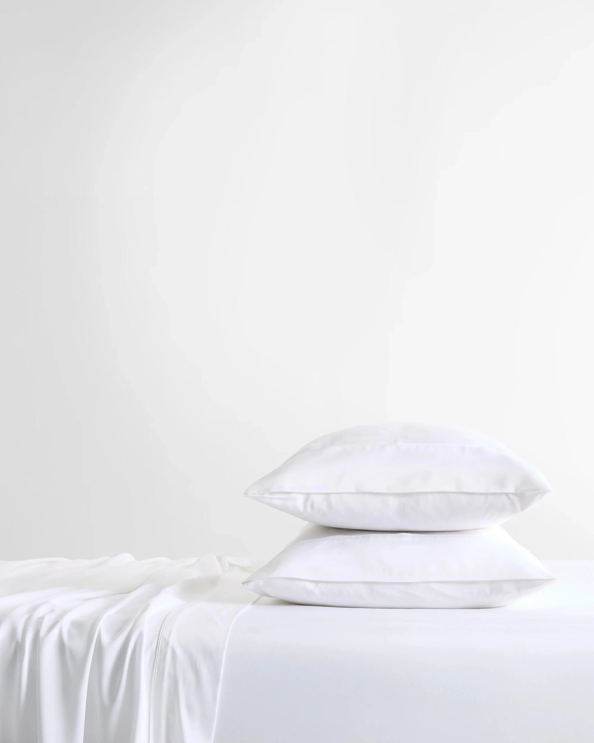 1 Target Laynie Viscose Bamboo Sheet Set - Queen Bed - White, 1 of 3