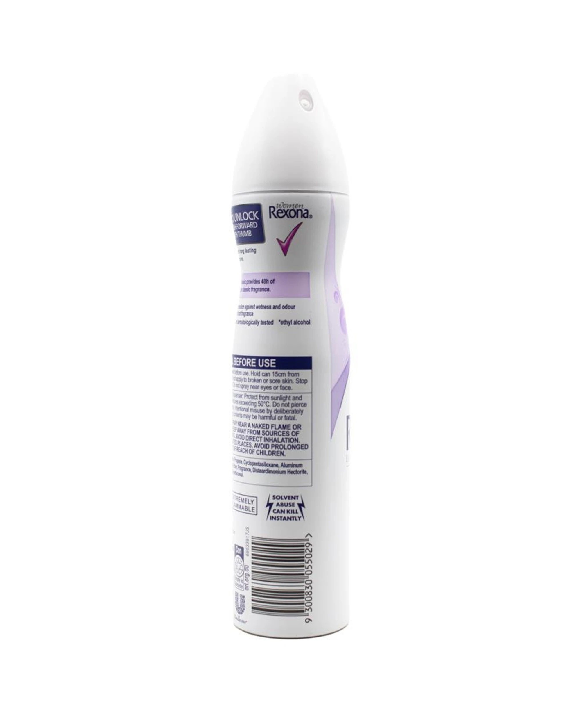 3 Rexona 6PK Deodorant Women 150g Classic Antiperspirant Bodyspray 48h Protection - White, 3 of 4