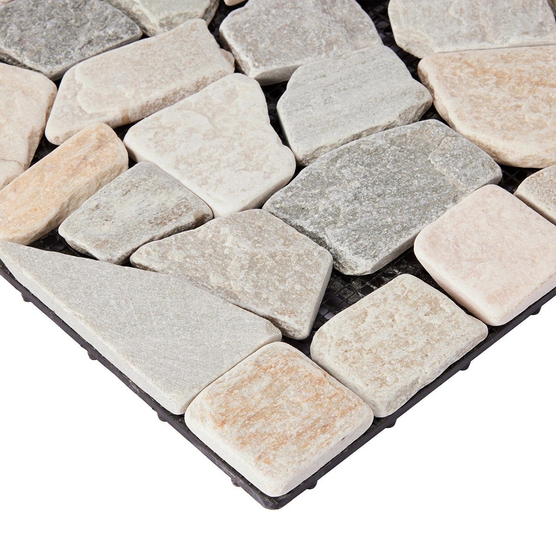 4 4 Pack Slate Look Decking Tiles, 4 of 6