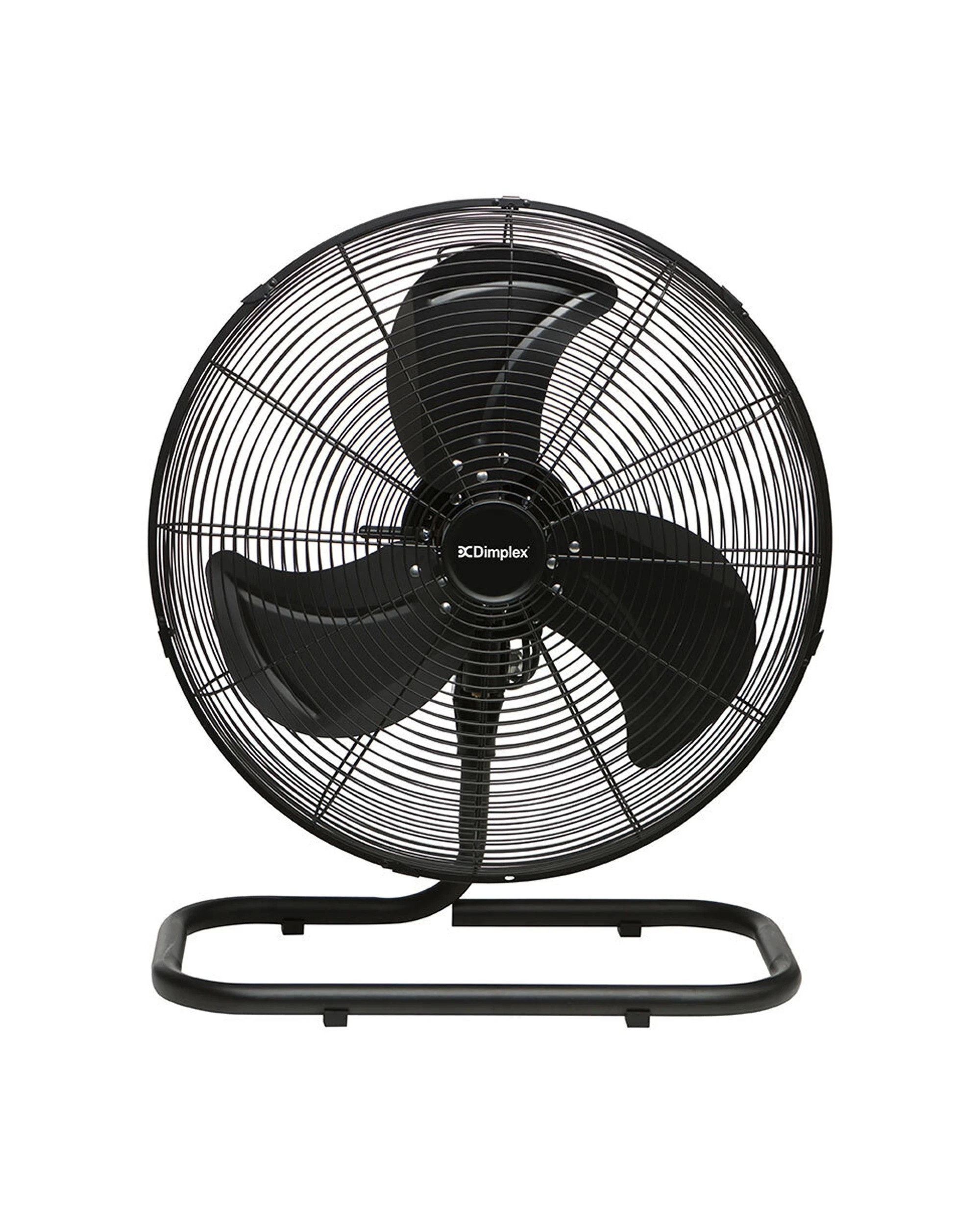 2 Dimplex 40cm High Velocity Oscillating Floor Fan Home Air Cooling - Black, 2 of 4