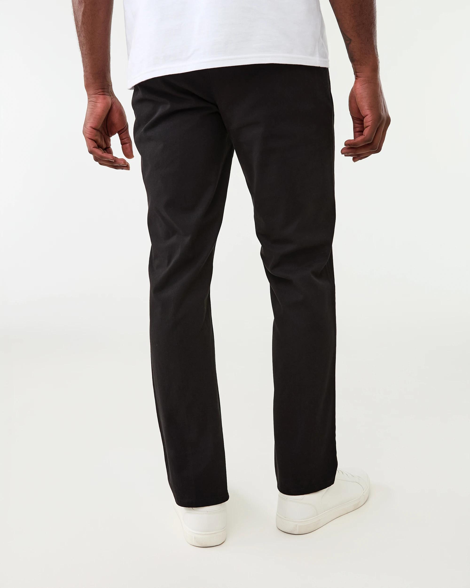 3 Slim Stretch Chino Pants BLACK, 3 of 6