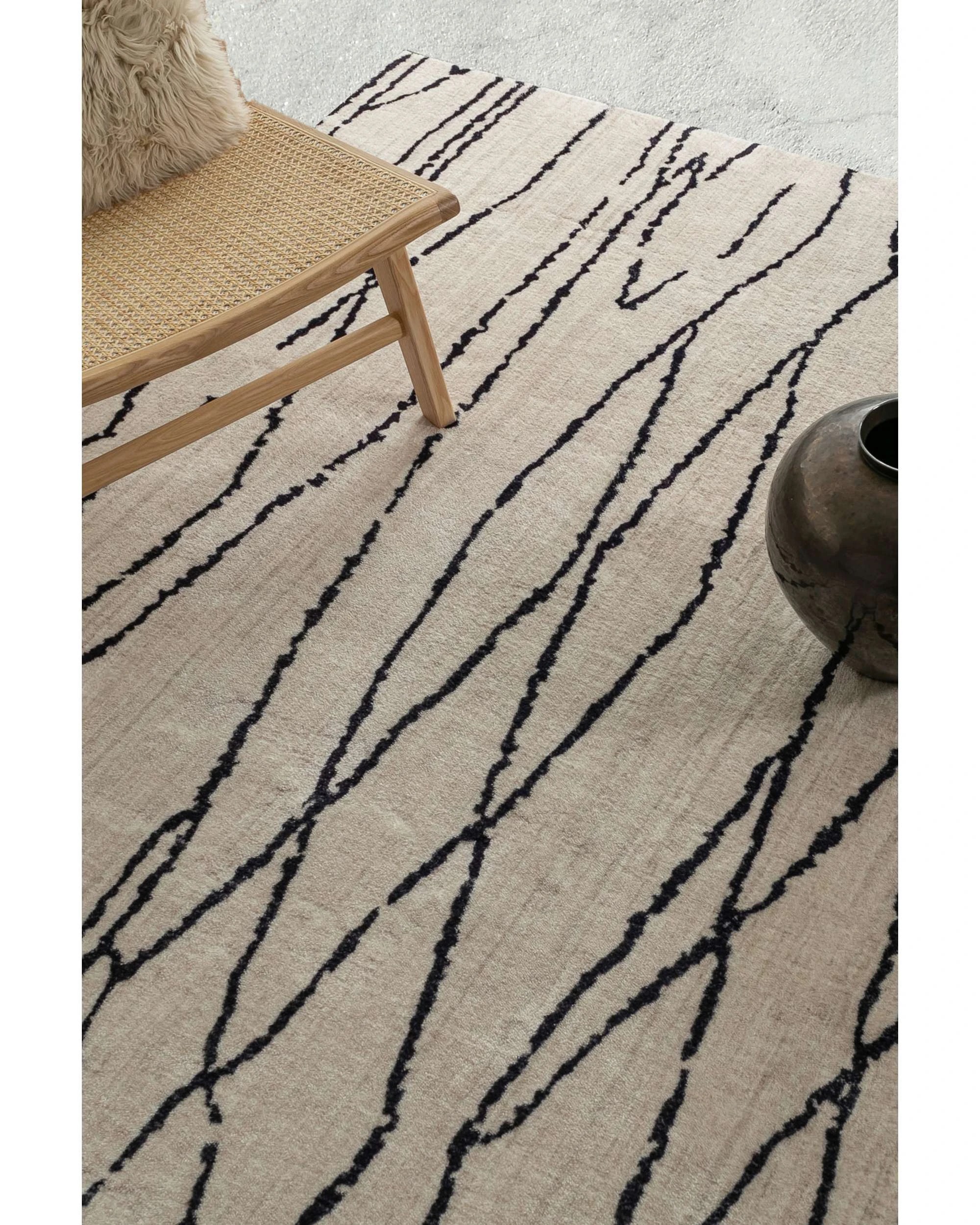 3 Loopsie Tutu Lined Washable Rug-230cm x 160cm - Beige, 3 of 6
