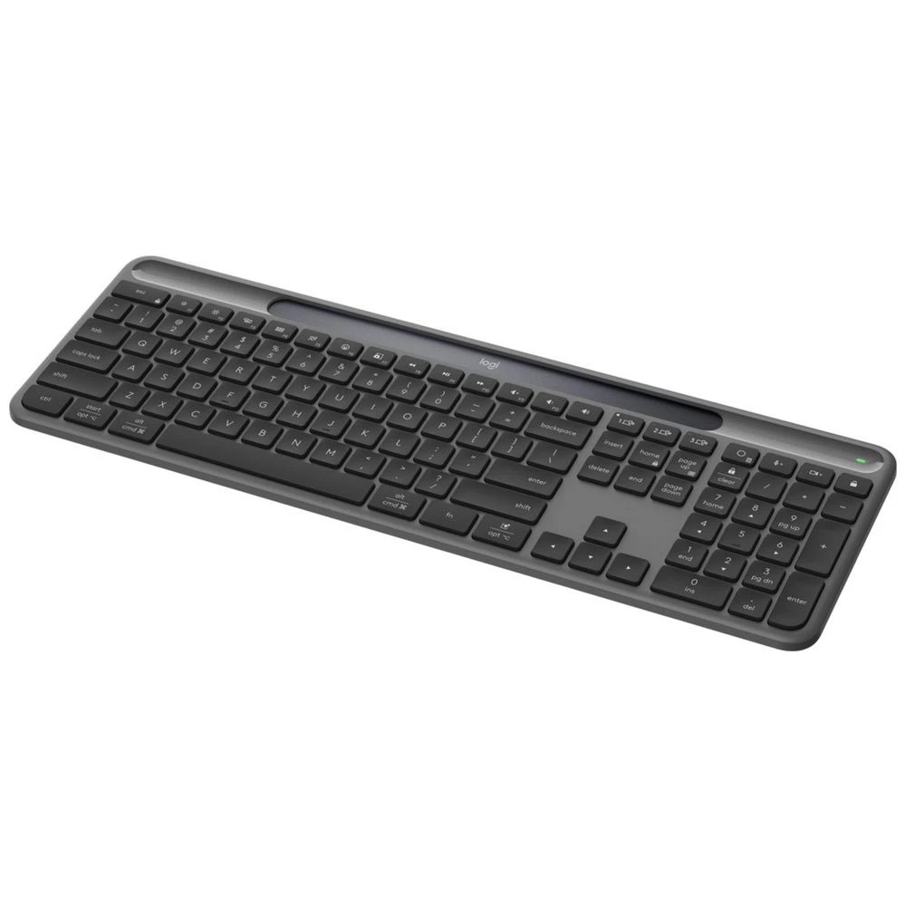 3 Logitech K980 Signature Slim Solar+ Keyboard Graphite, 3 of 7