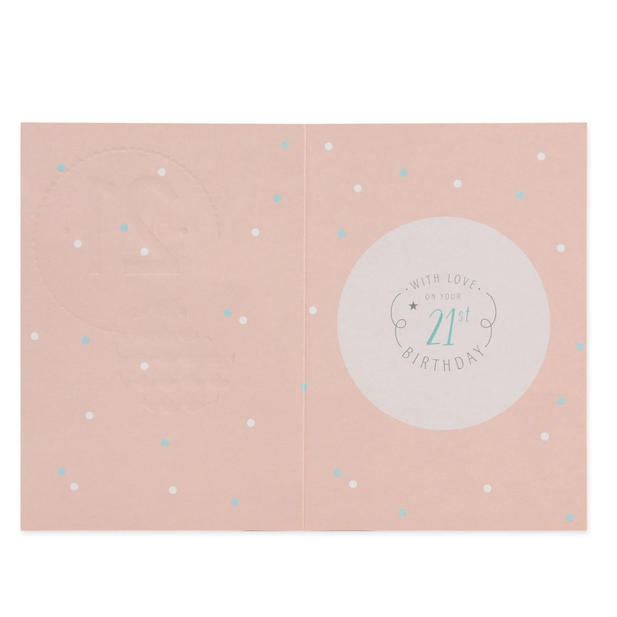 2 Connections from Hallmark 21st Birthday Card - Amazing Person, 2 of 3