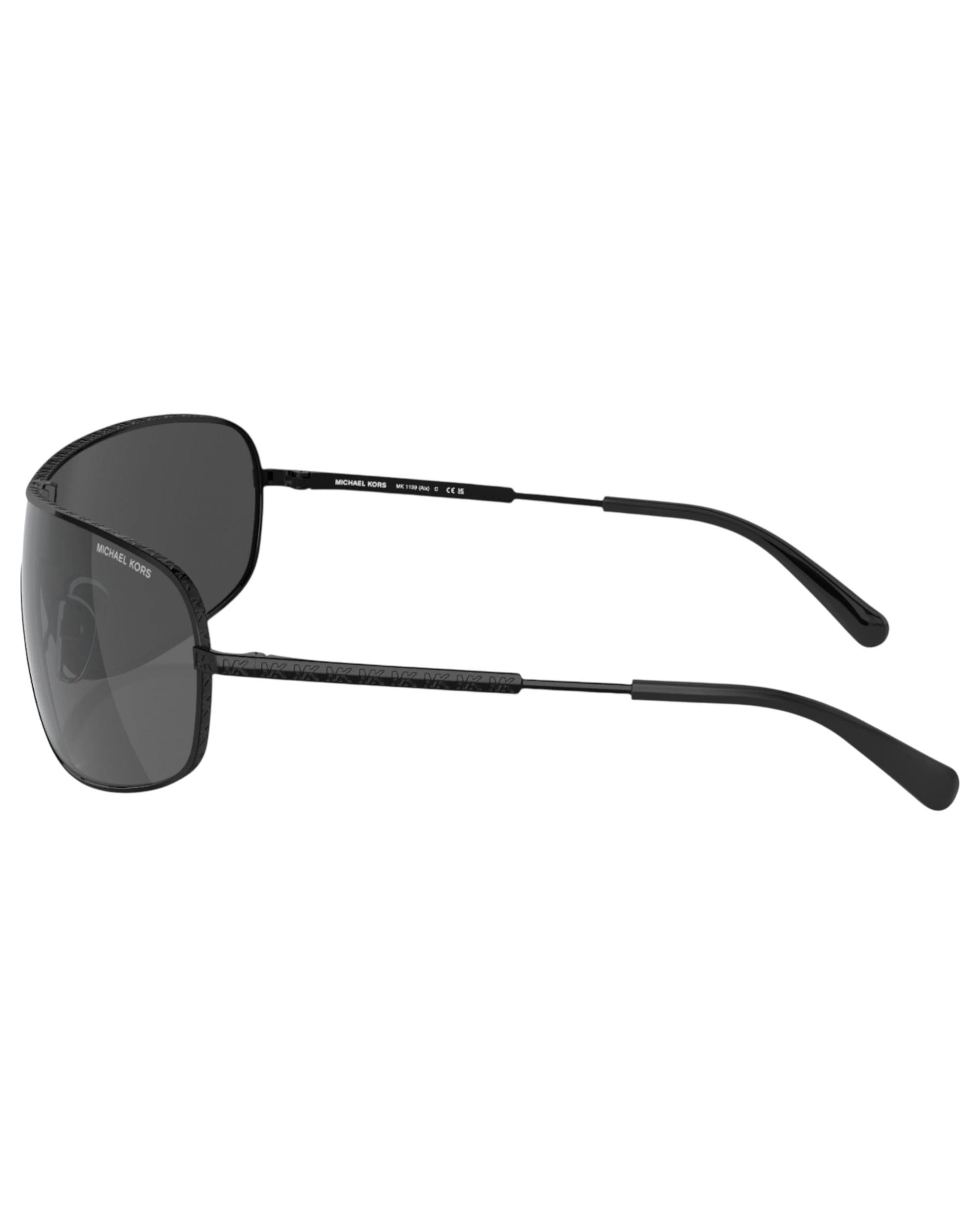 5 Michael Kors Womens Sunglasses AIX MK1139 Sunnies BLACK/DARK GREY, 5 of 5