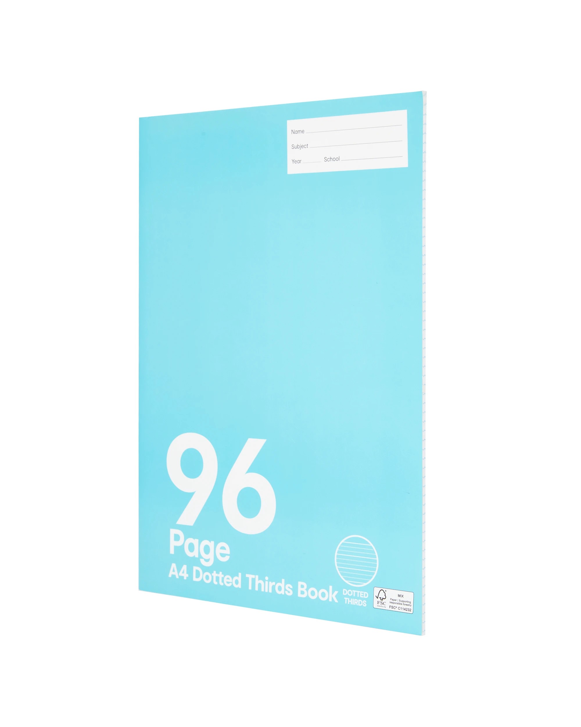 3 A4 Dotted Thirds Book - 96 Pages, 3 of 4