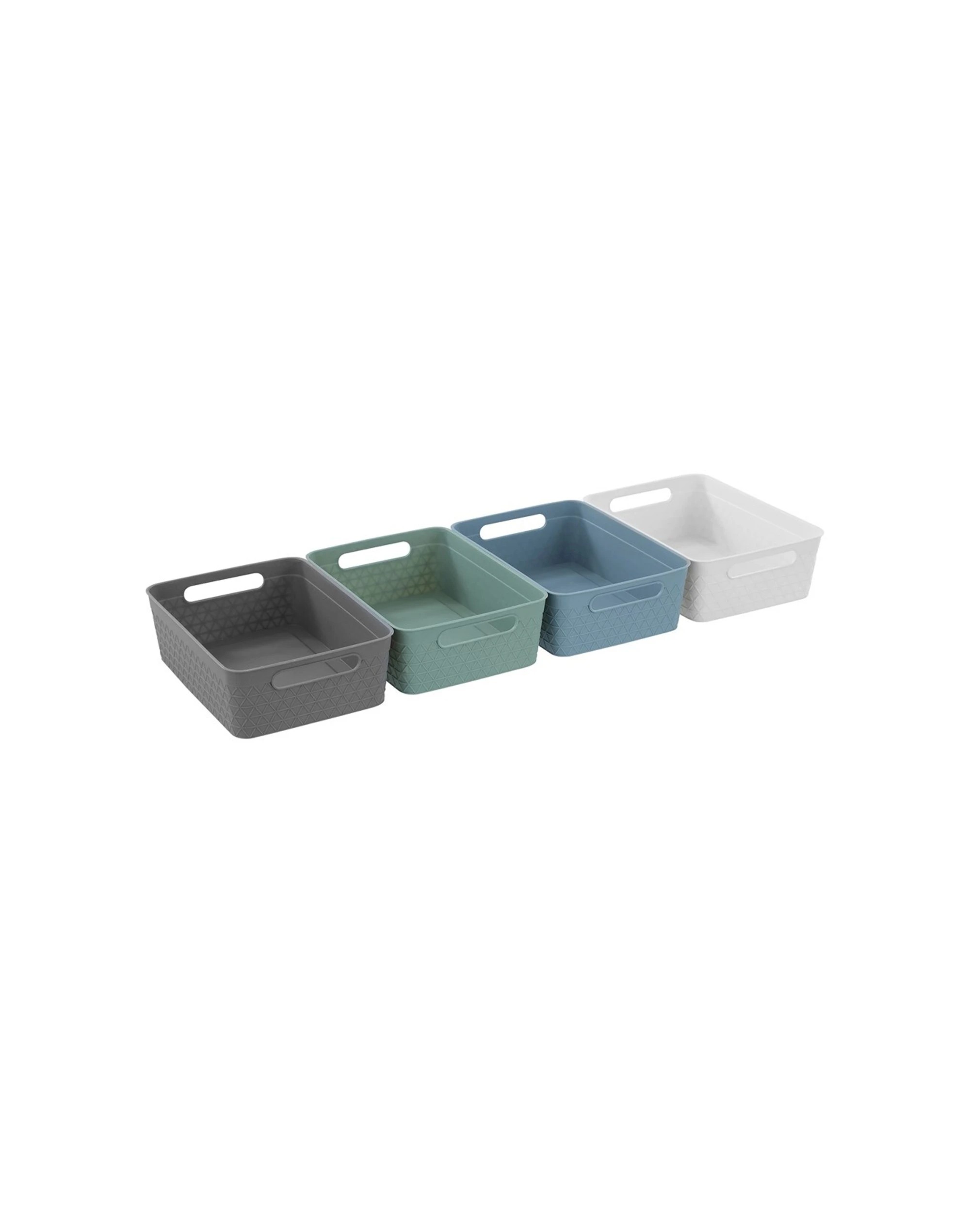 5 Boxsweden 6PK Trinity Basket Storage 24x17.5x7.5cm - Multi, 5 of 6