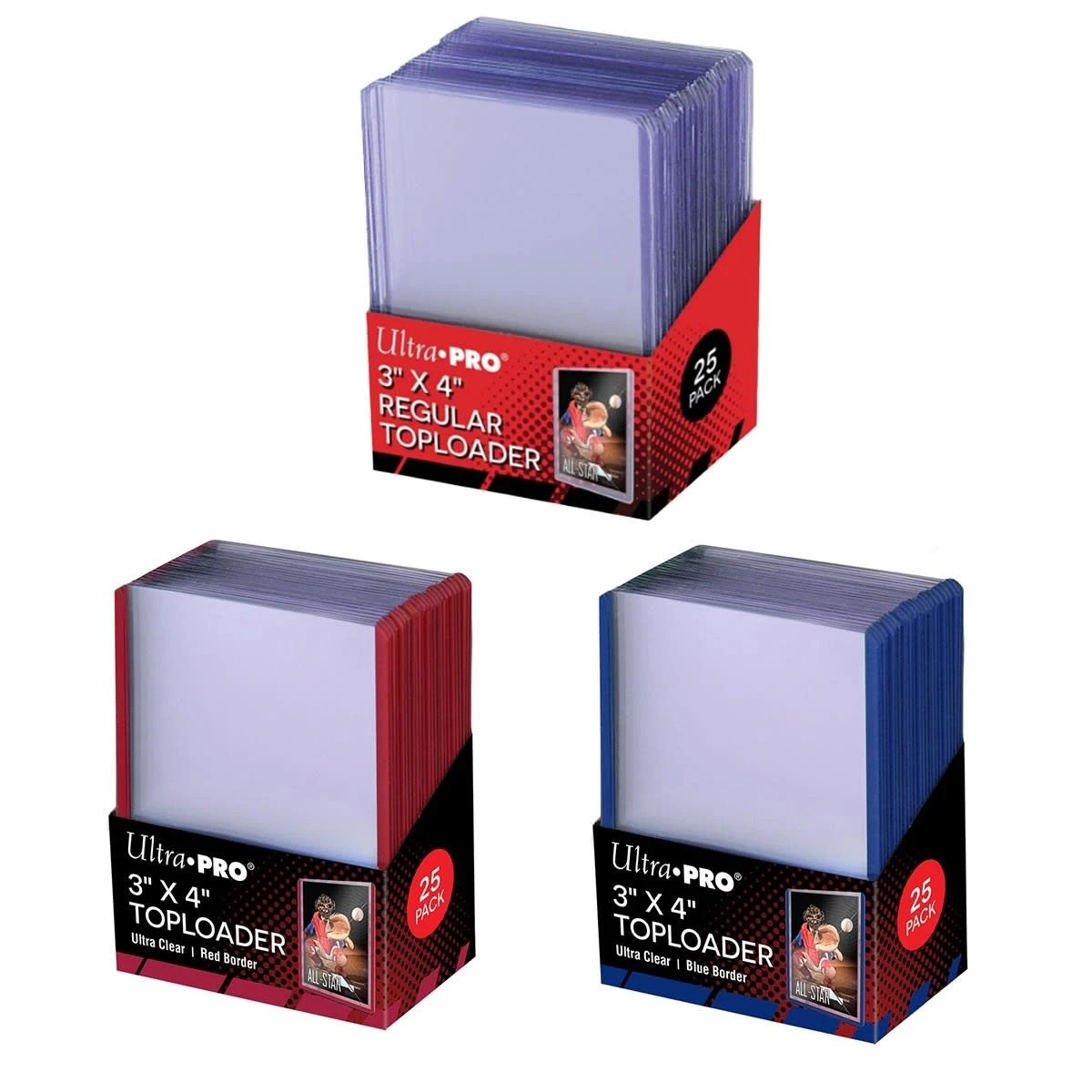 1 25 Pack Ultra Pro Regular Toploader, 1 of 9