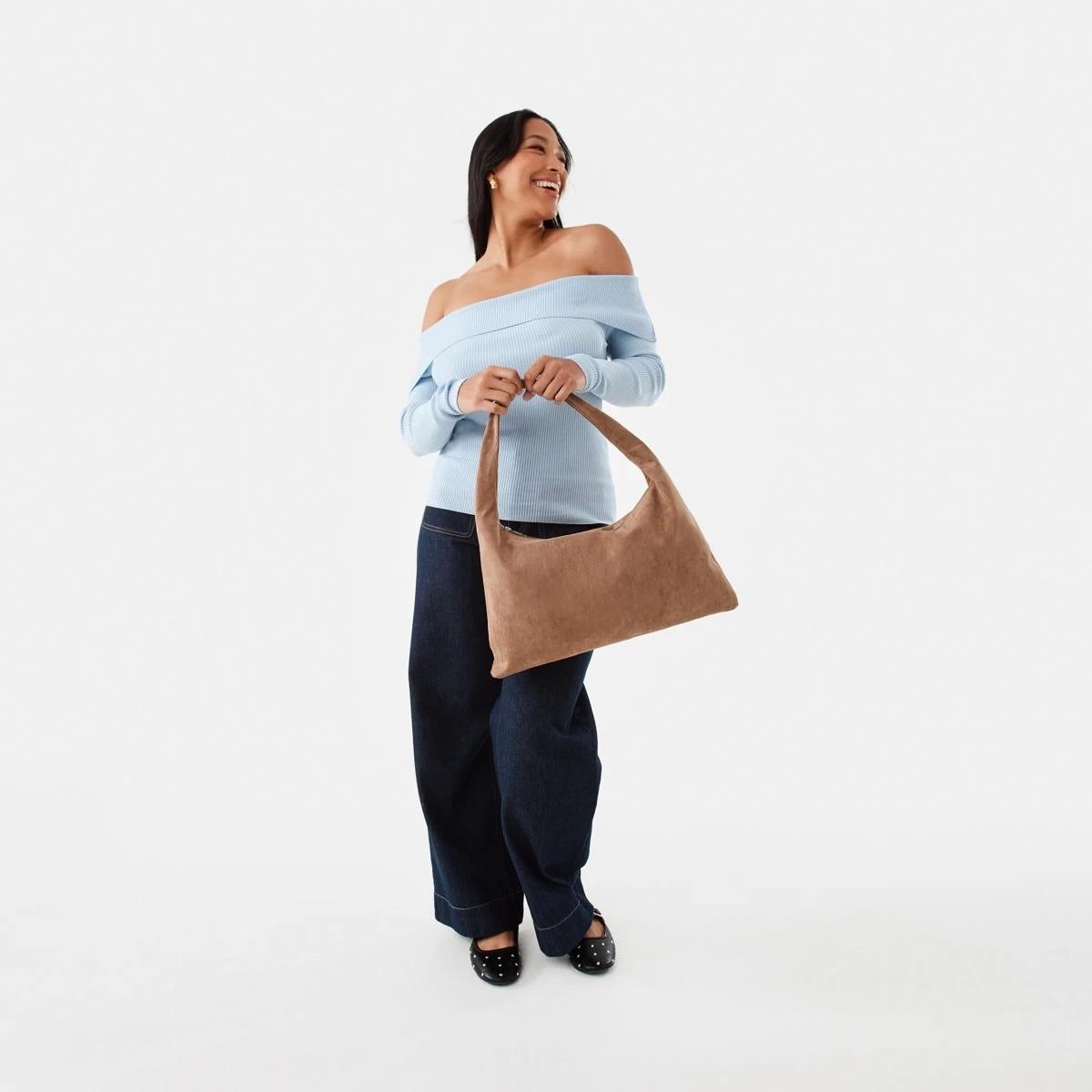 6 Shoulder Bag Soft Mocha, 6 of 6