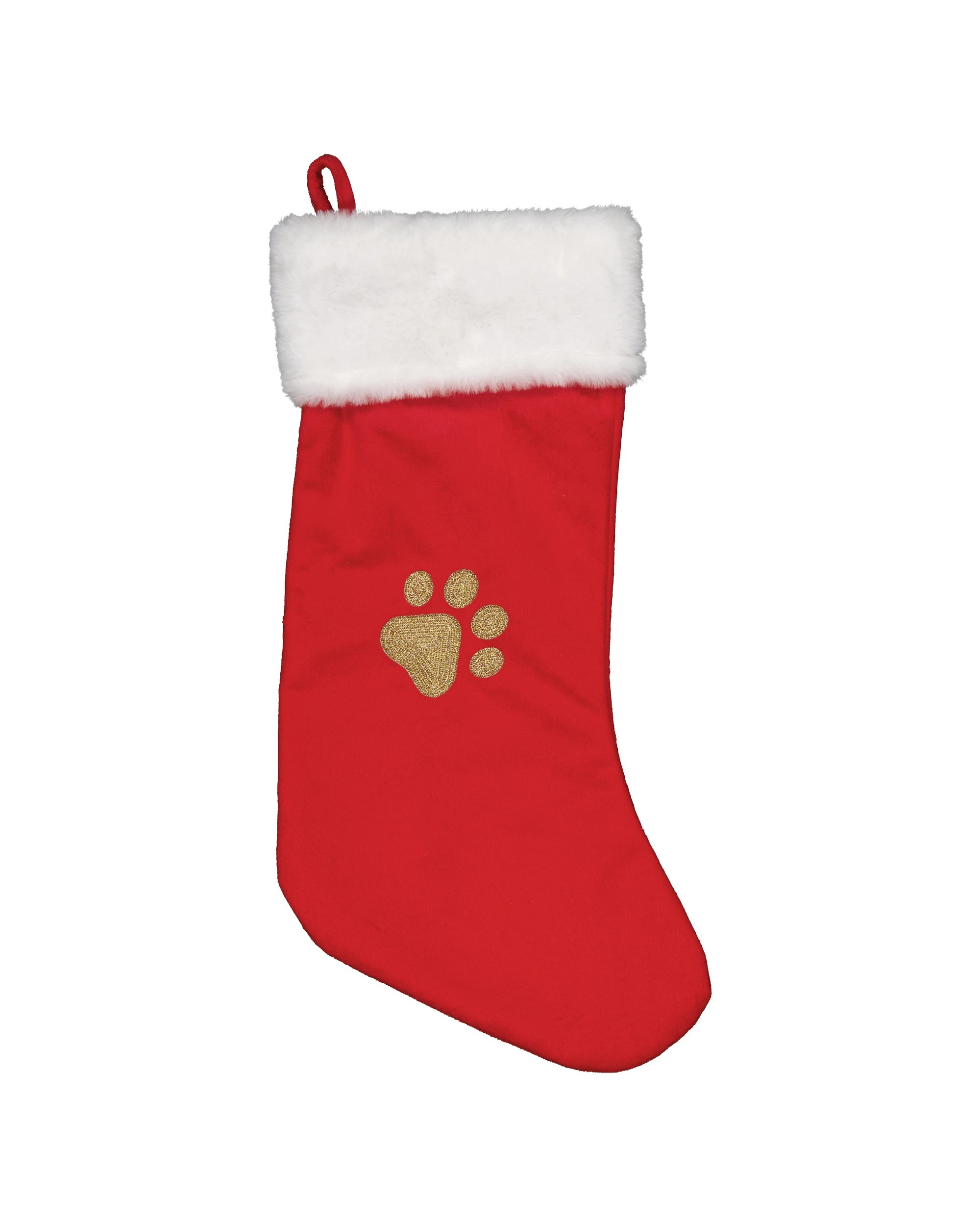 1 Paw Print Stocking, 1 of 4