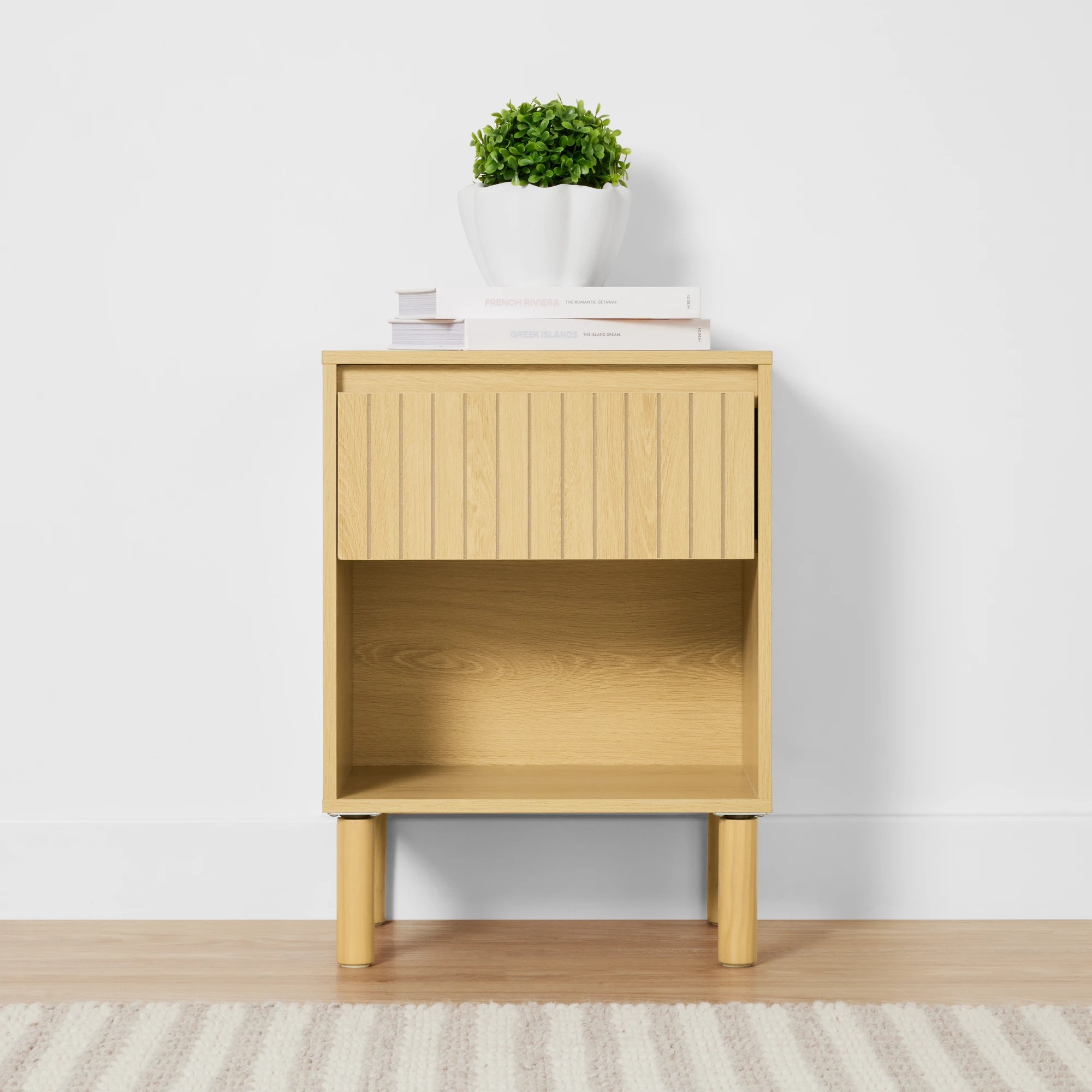 1 Leon Bedside Table, 1 of 10