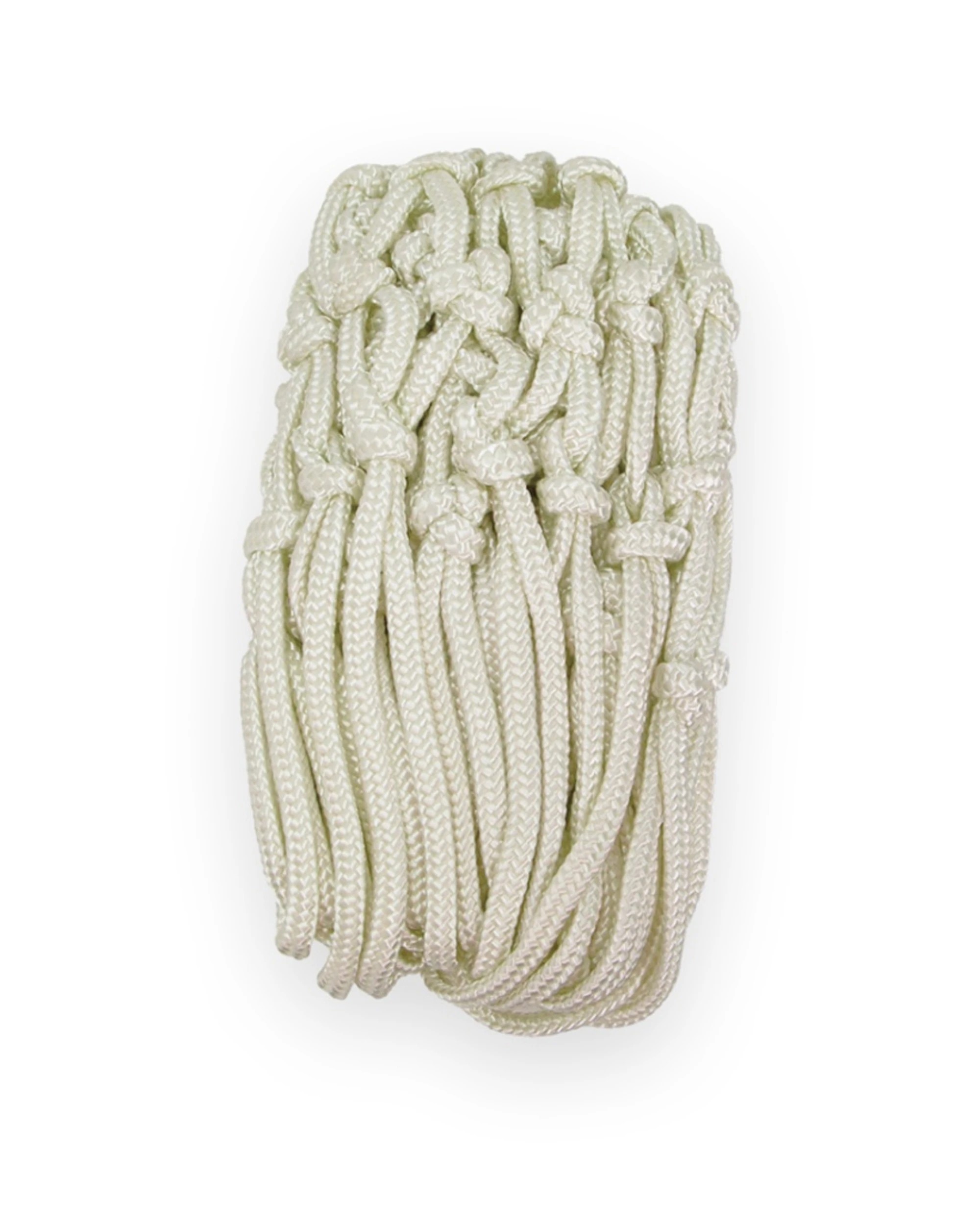 2 Victor Sports Heavy Duty Nylon Basketball Net Braided Woven 6mm - Natural, 2 of 2