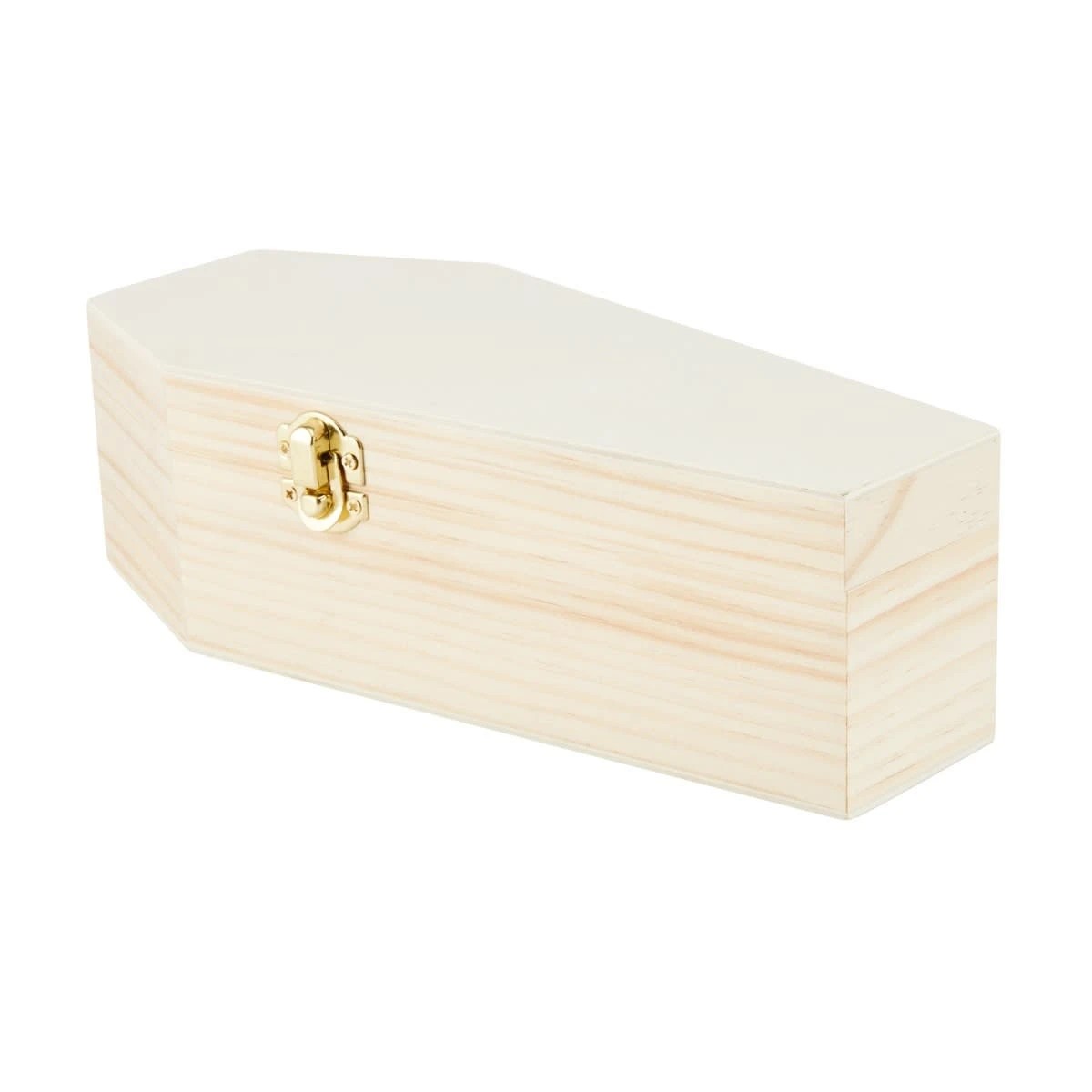 2 Halloween Craft Wood Coffin Box - Small, 2 of 5