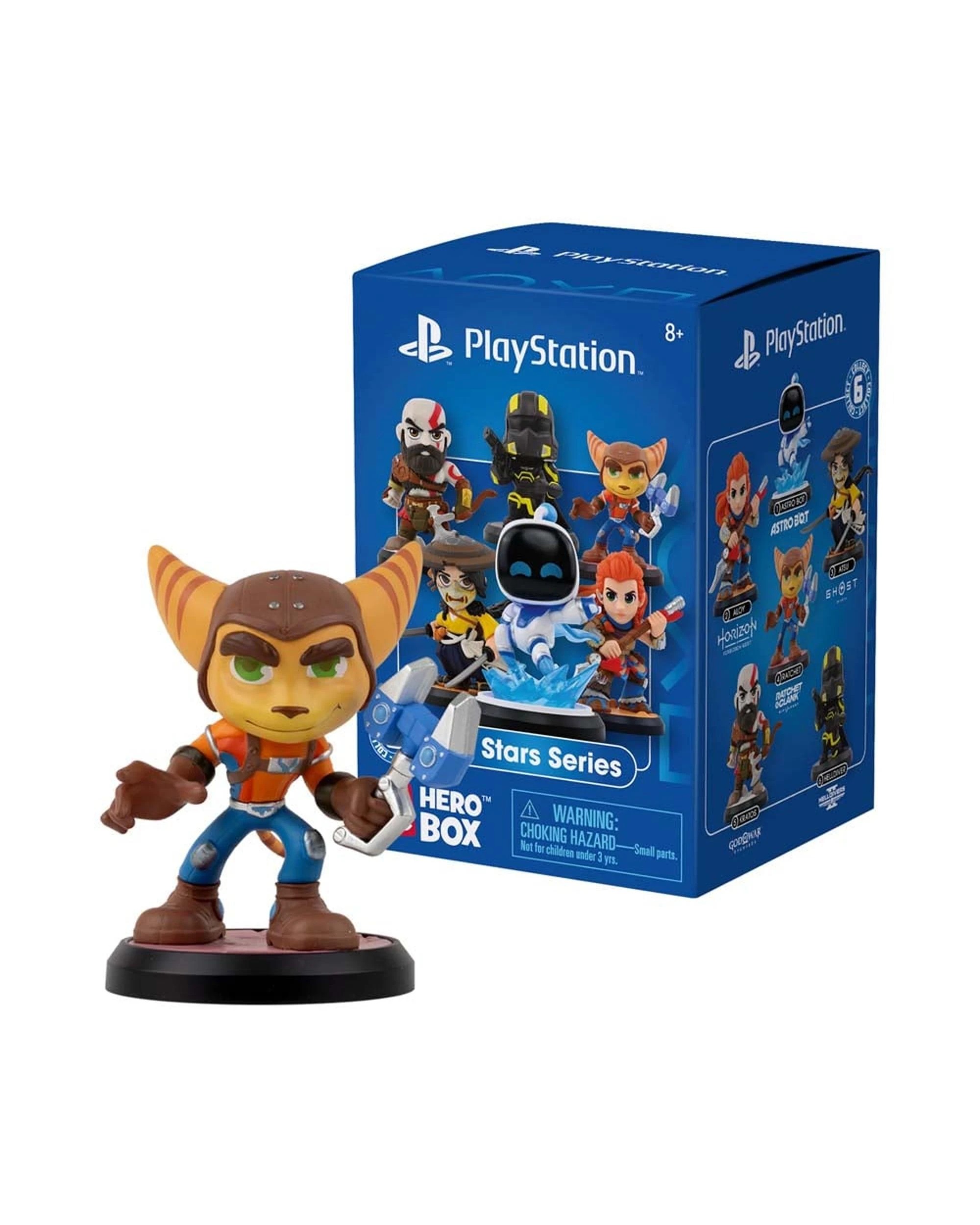 4 YuMe Sony Playstation Hero Box All Stars Series 1 Blind Box, 4 of 10