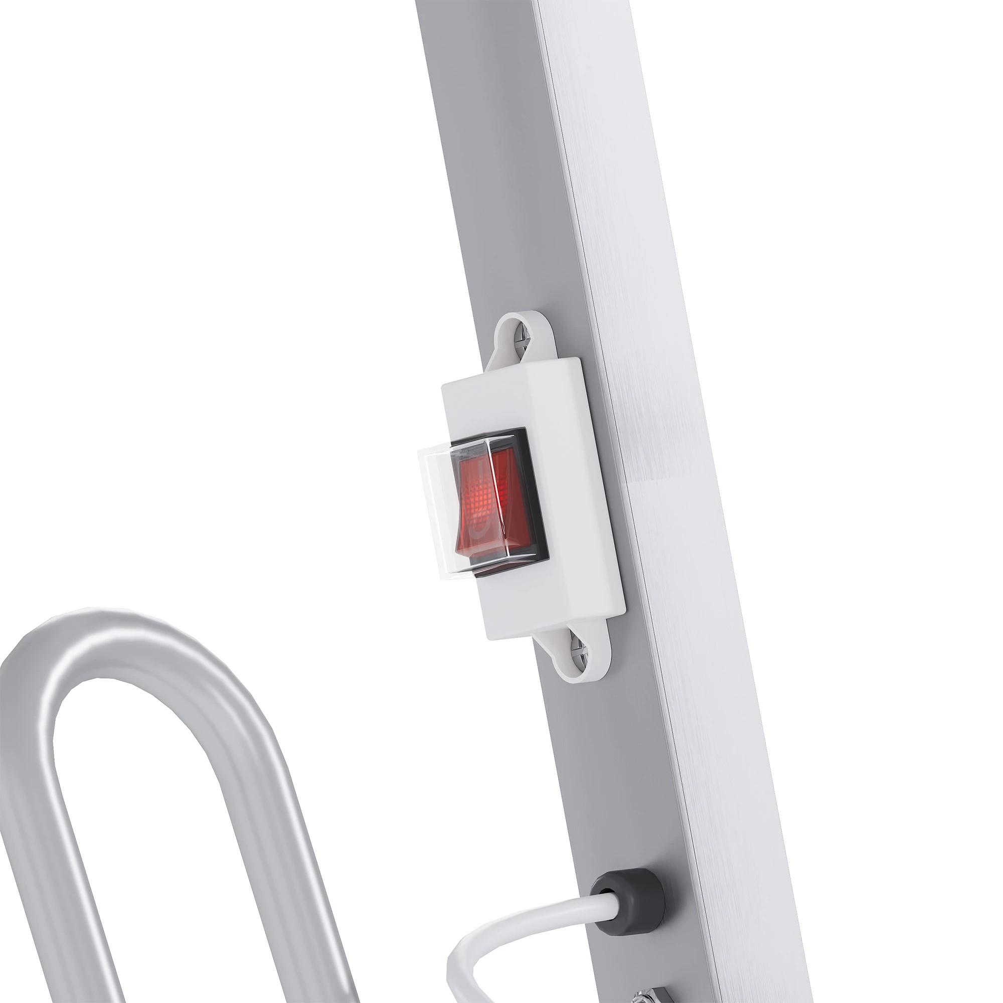 5 Advwin 3 Tier Freestanding Electric Clothes Dryer Heated Rack Towel Rail - Silver, 5 of 7