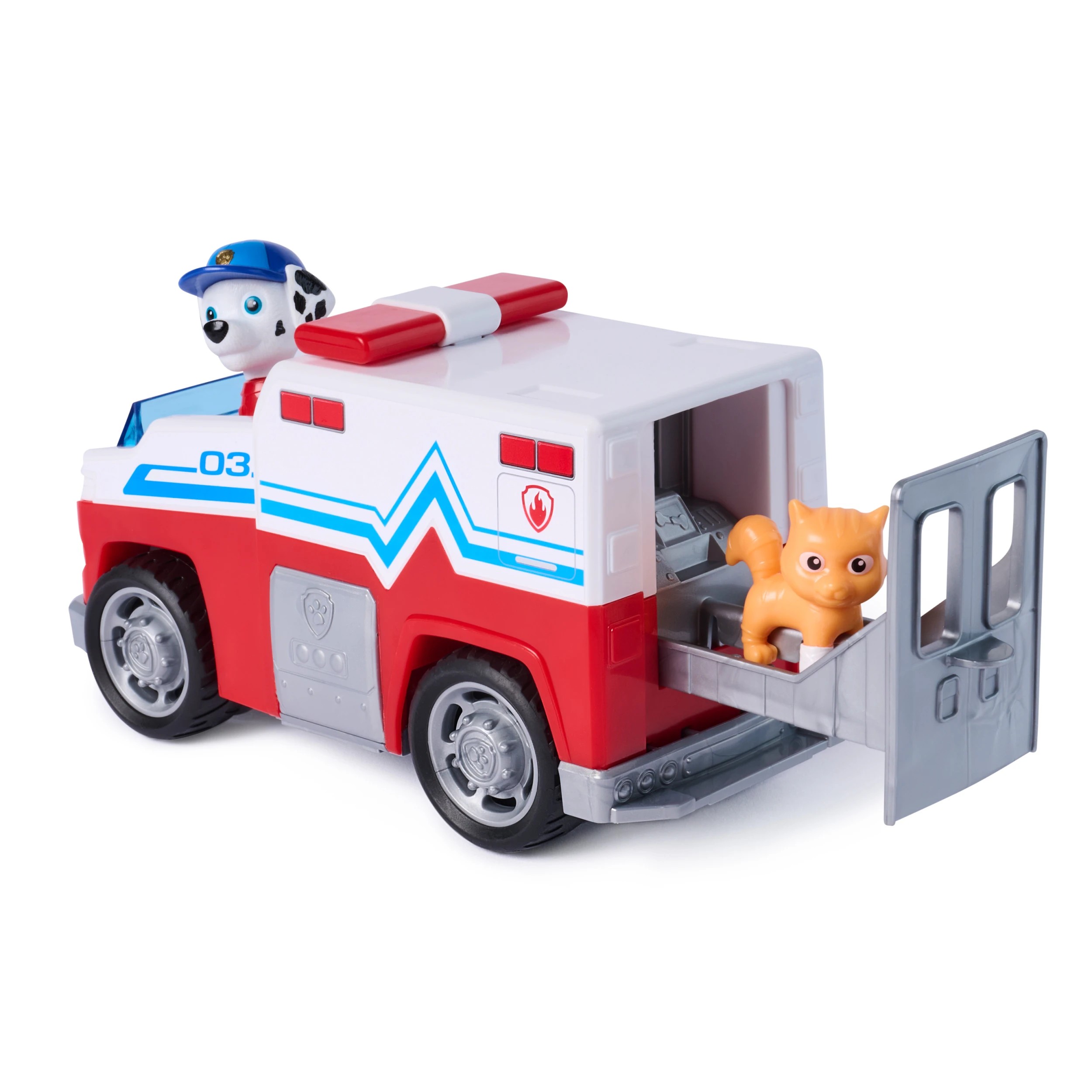 6 PAW Patrol Search and Rescue Marshall Rescue Responder Vehicle, 6 of 7