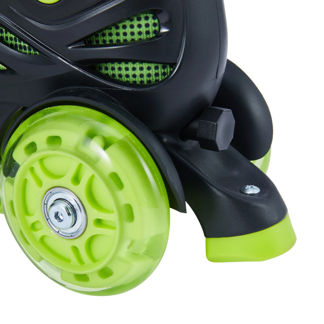 4 Tri Trainer Skates - Black and Green, Size 8.5 to 12, 4 of 9