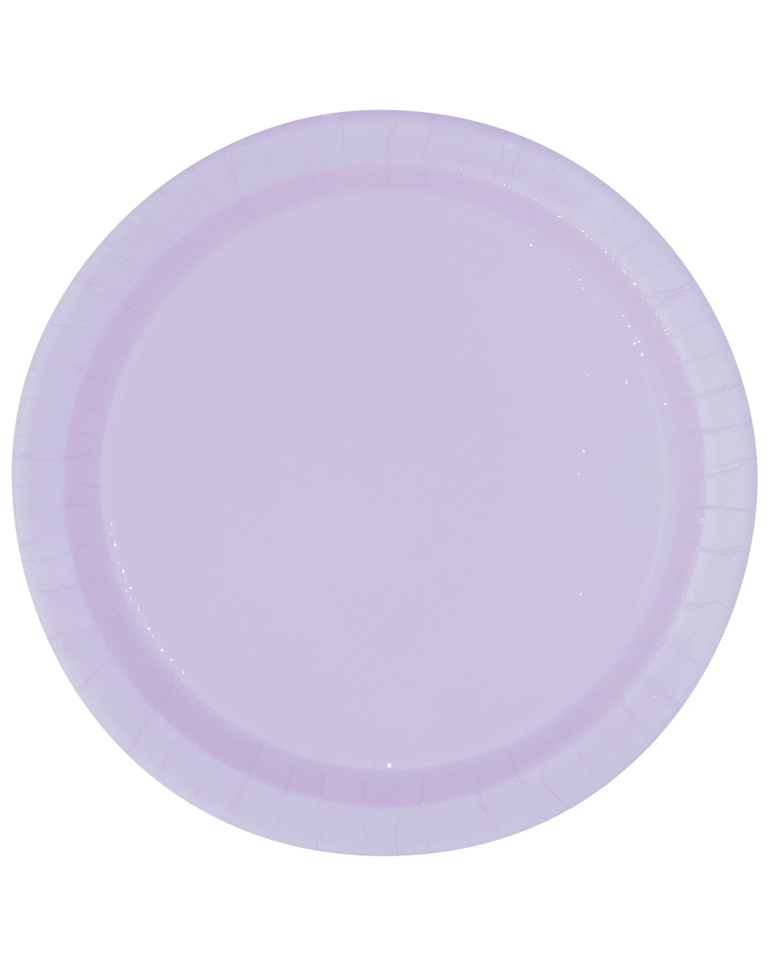 Unique Lavender Large Round Paper Plates Pack of 8 - Purple - Kmart