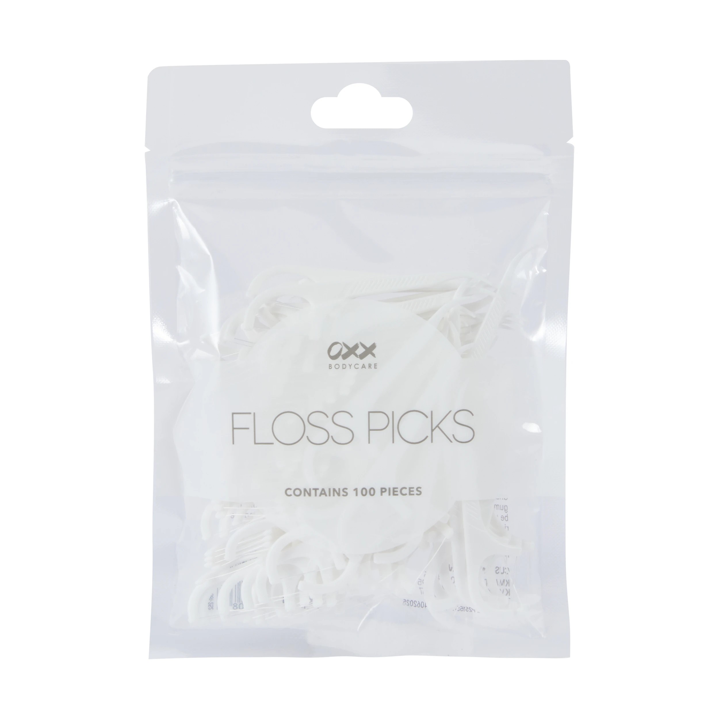 1 OXX Bodycare 100 Piece Floss Picks, 1 of 6