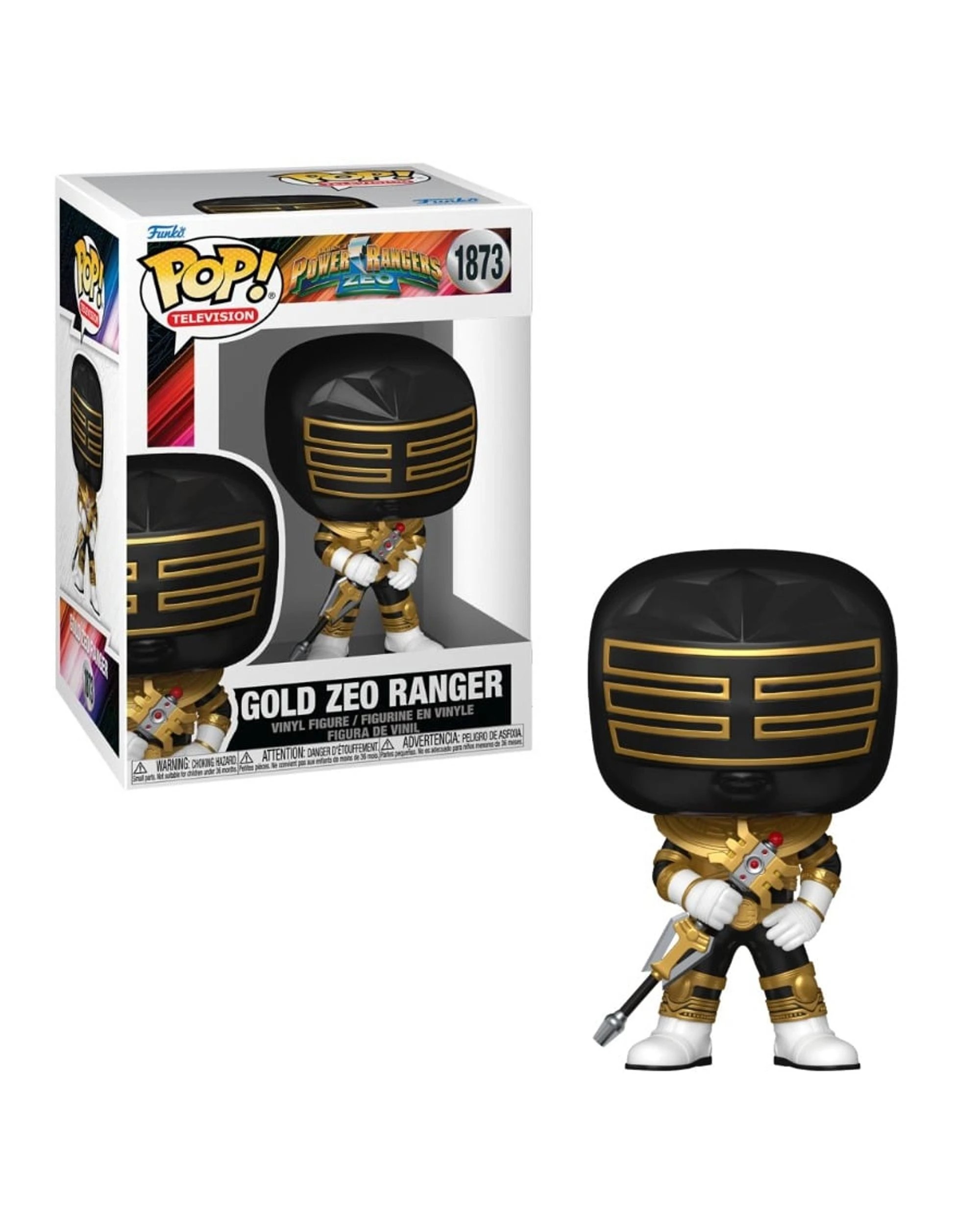 1 Power Rangers Zeo Gold Zeo Ranger Funko POP! Vinyl, 1 of 1