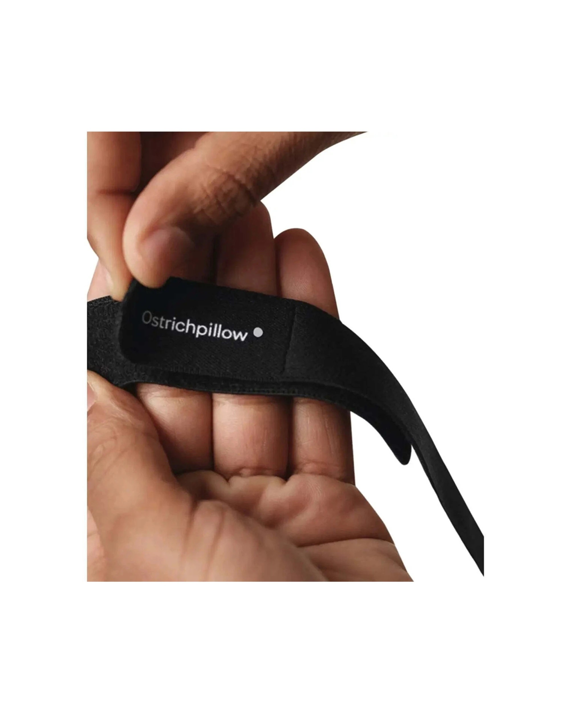 4 Ostrich Pillow Eye Mask Eclipse Ergonomic 3D Design 100 Percent Blackout Sleep Aid - Black, 4 of 4