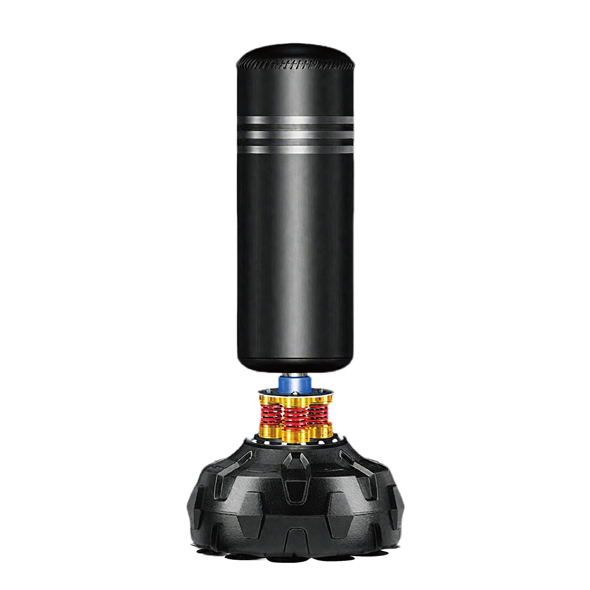 1 Fitness Master Freestanding Punching Bag 4spring Suction Cup Base Heavy Adults, 1 of 9