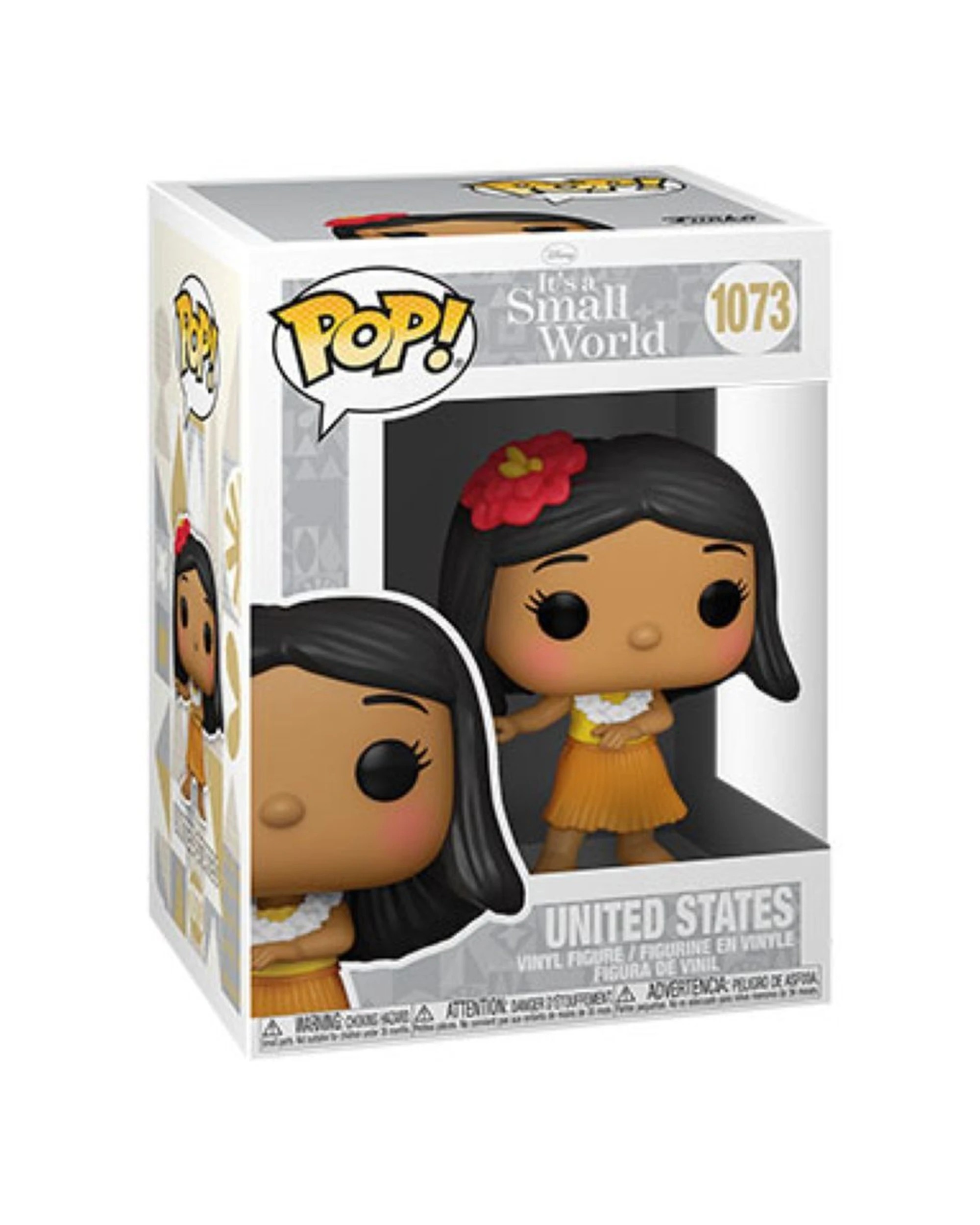 3 Pop Vinyl Figurine Disney Its A Small World 10cm Vinyl Toy Collectible - Multi, 3 of 3